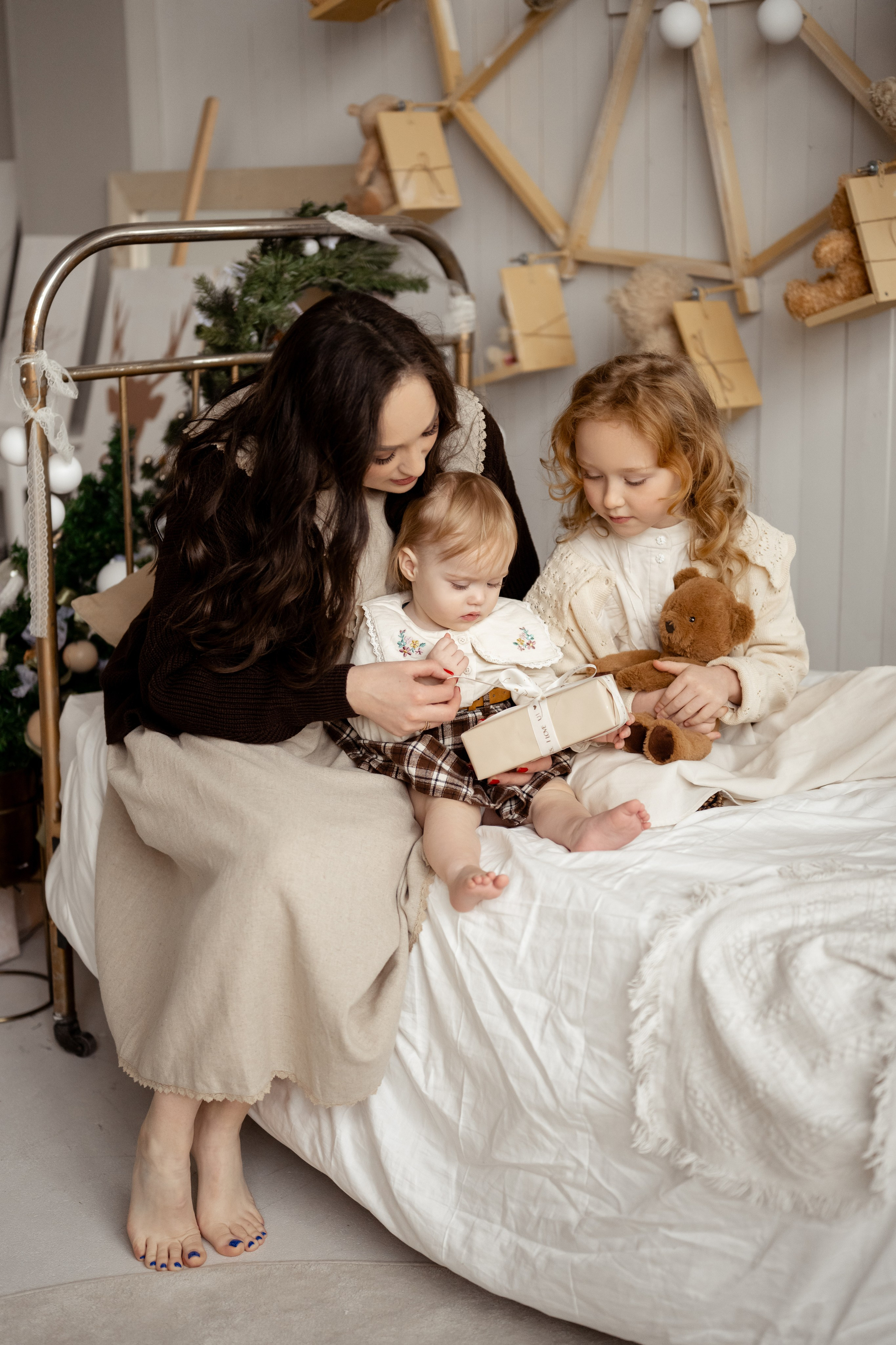 Мастерская. Юлия, Адель, Алисия и Дмитрий. Свадебный и семейный фотограф в СПб Валерия Фомичева