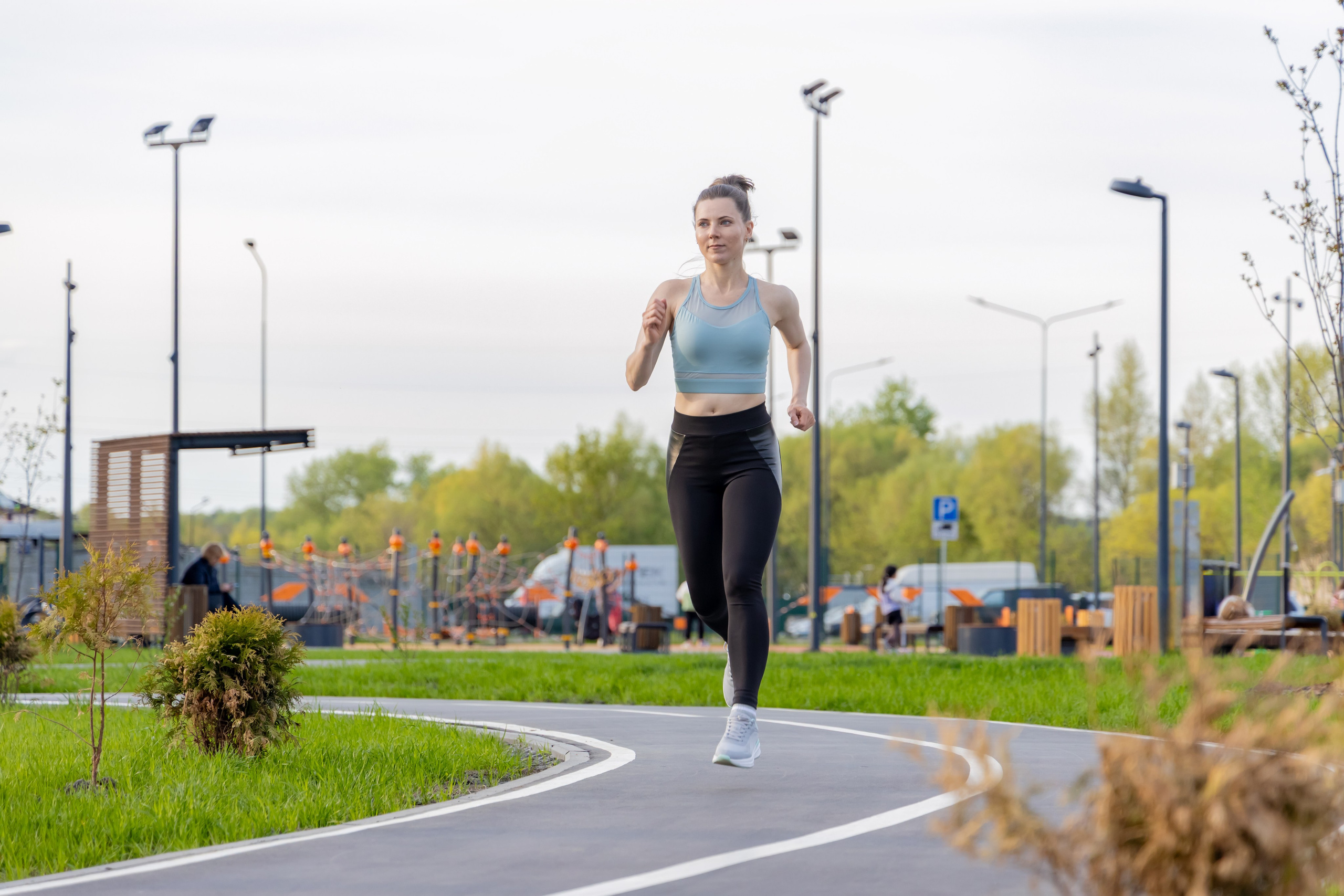 Фотосессия в стиле спорт #2 — Модель Ирина Елисеева. Репортажный, семейный и студийный фотограф в Москве Демин Алексей