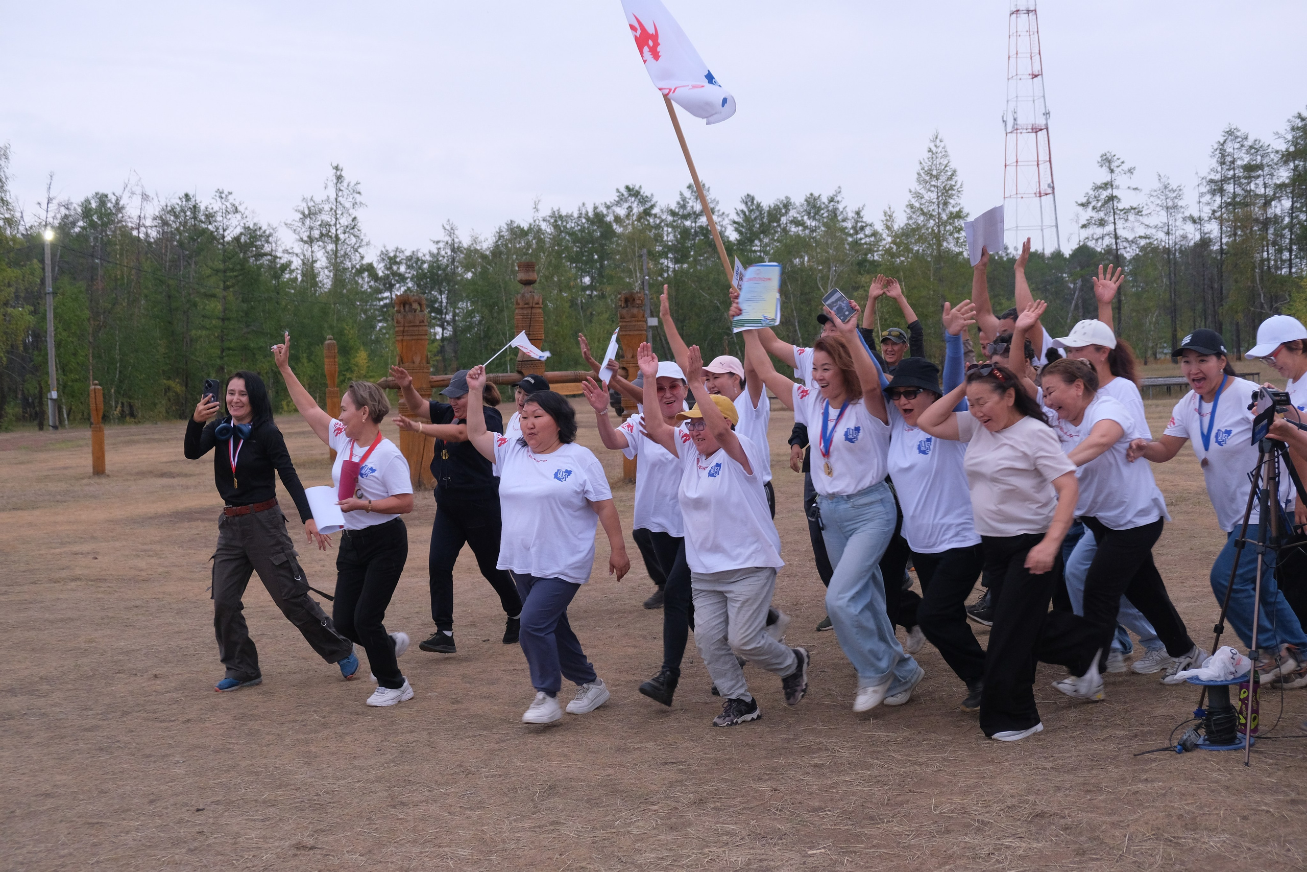 Фестиваль культуры и спорта выпускников школ. Репортажная фотография о культуре в Якутии