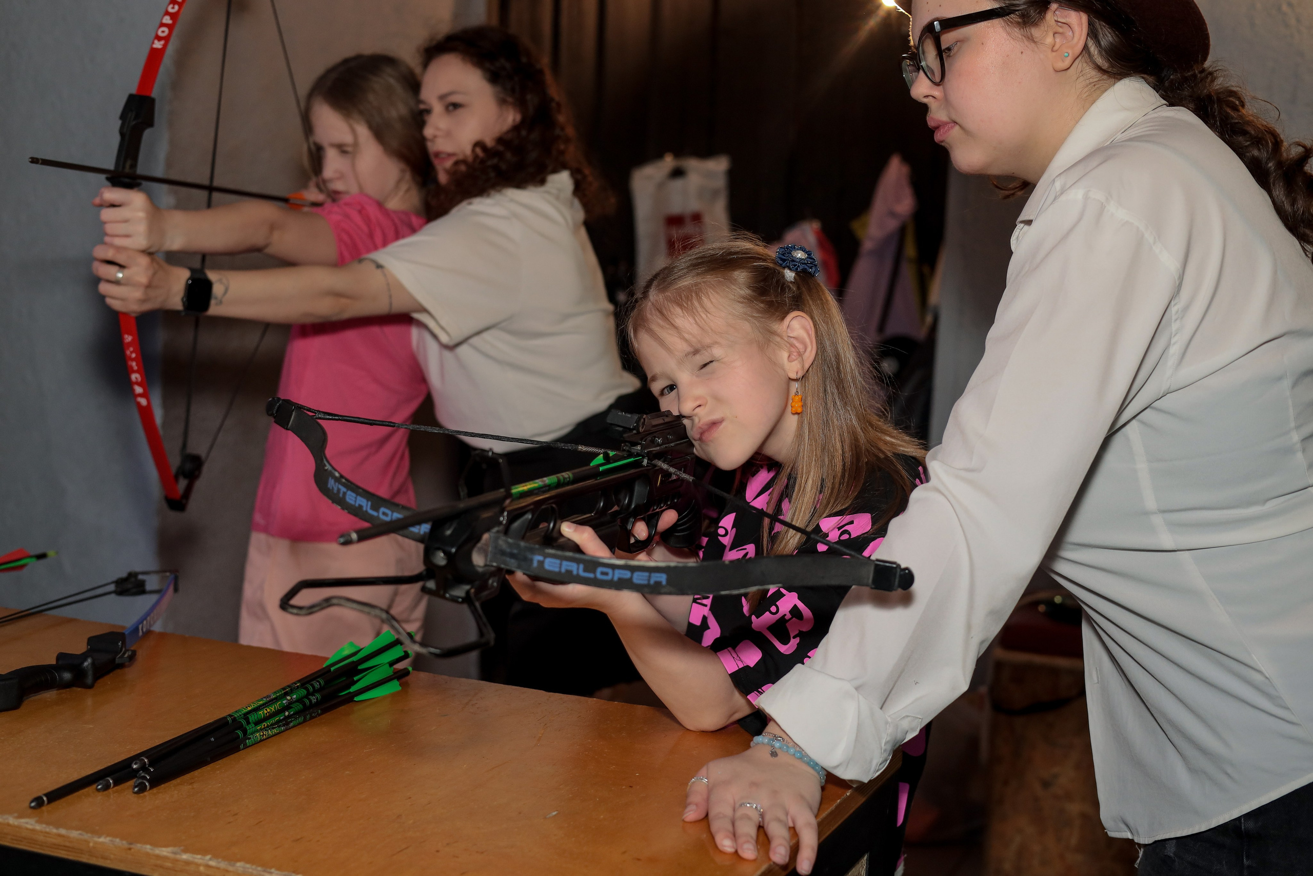 День рождение в стрелковом клубе. Фотограф Надршина Лилия