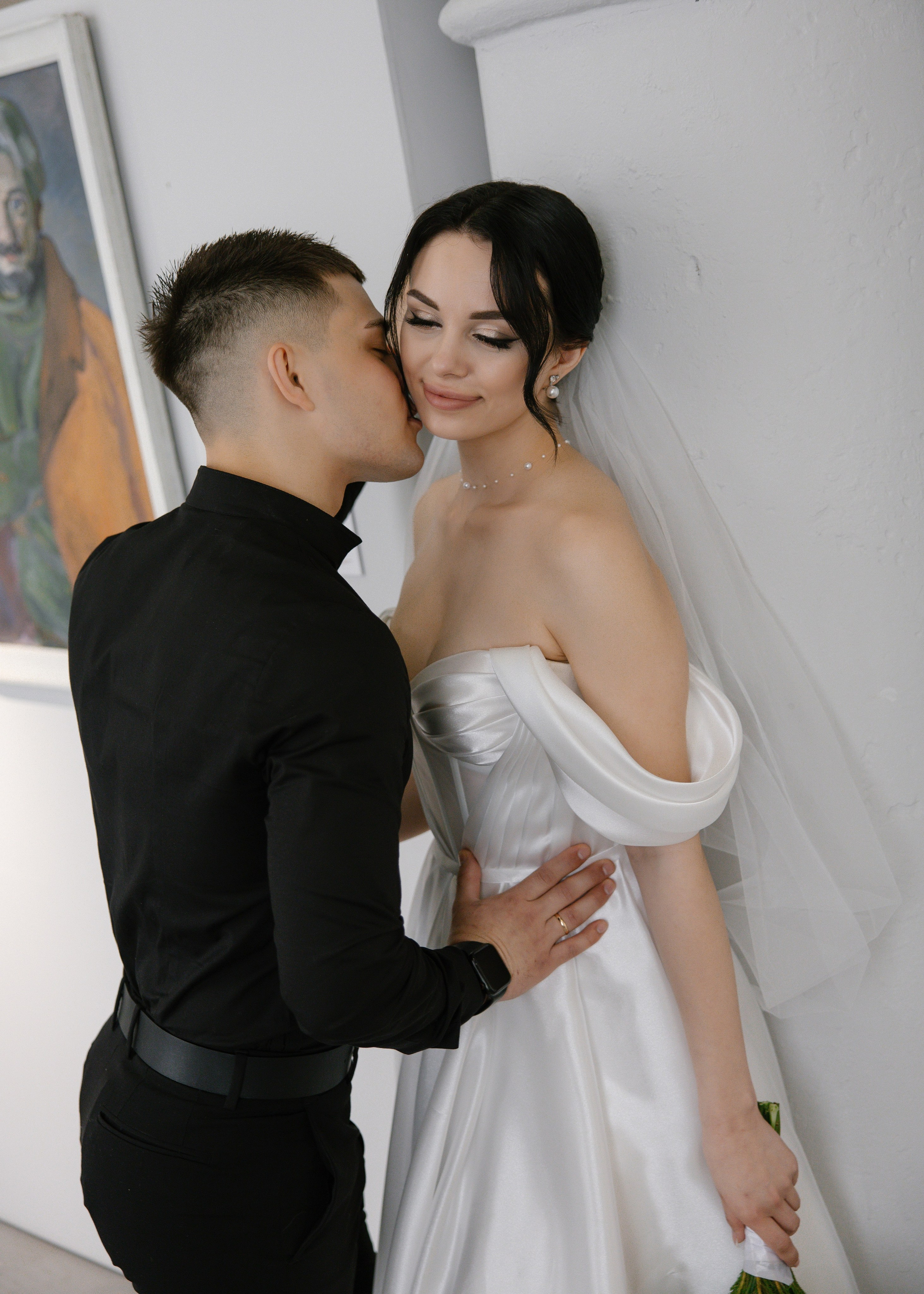 Дарина и Данил в музее изобразительных искусств. Свадебный фотограф в Калининграде Ольга Пасечник