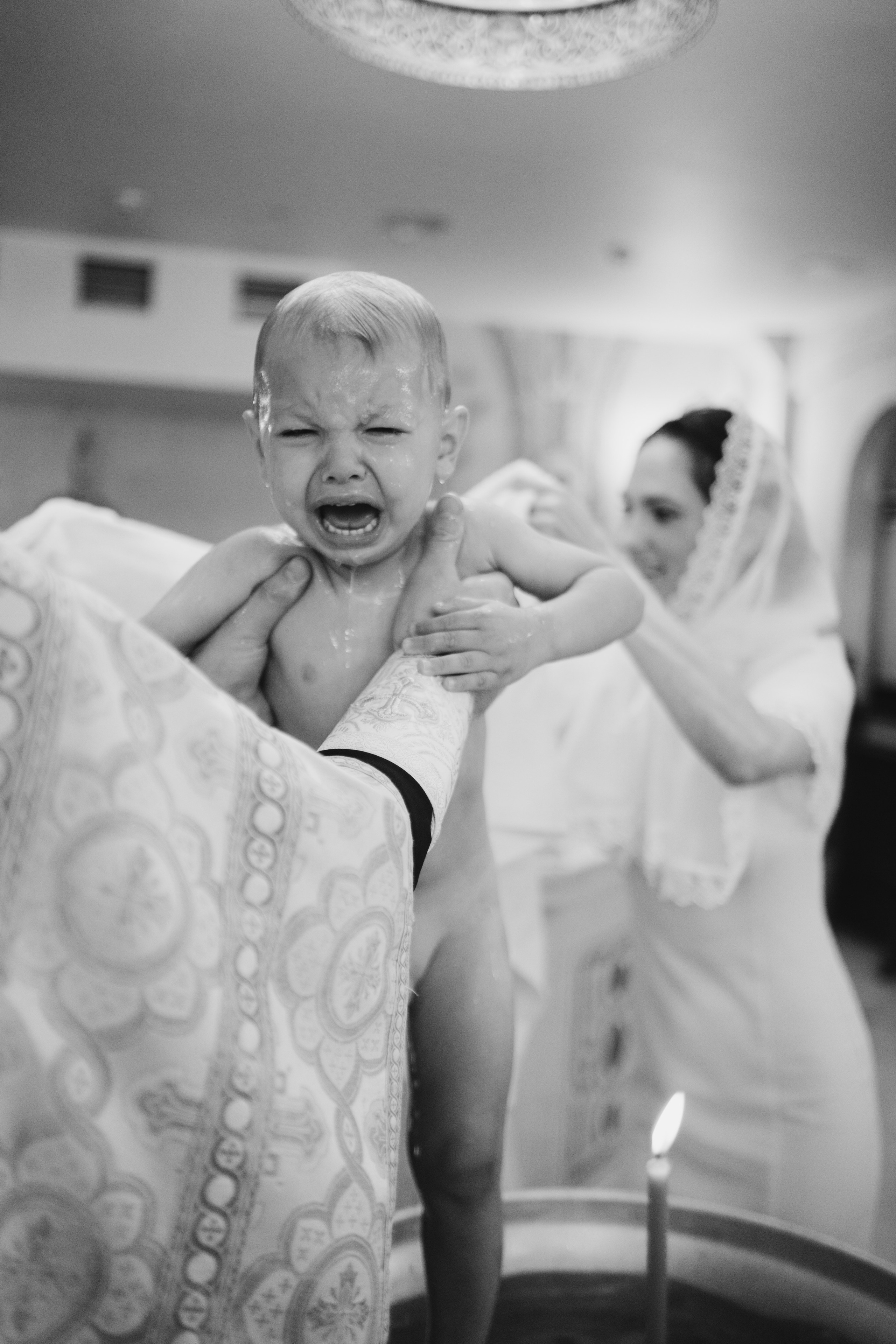 Крещение Артемия. Семейный фотограф в Москве и Подмосковье Иванова Нина