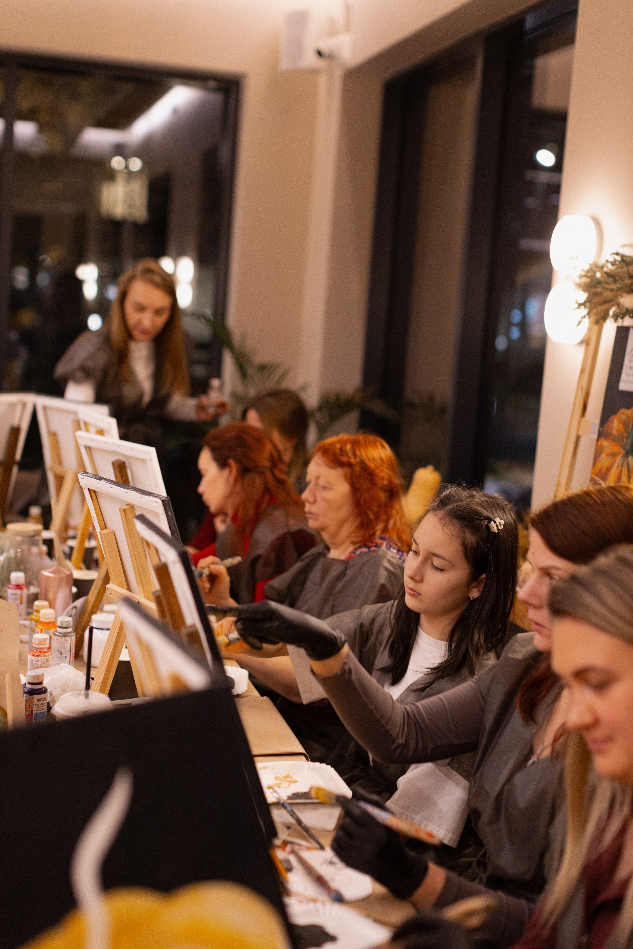 МК Тыква в кафе Здрасте. Анастасия Ракчеева Художник