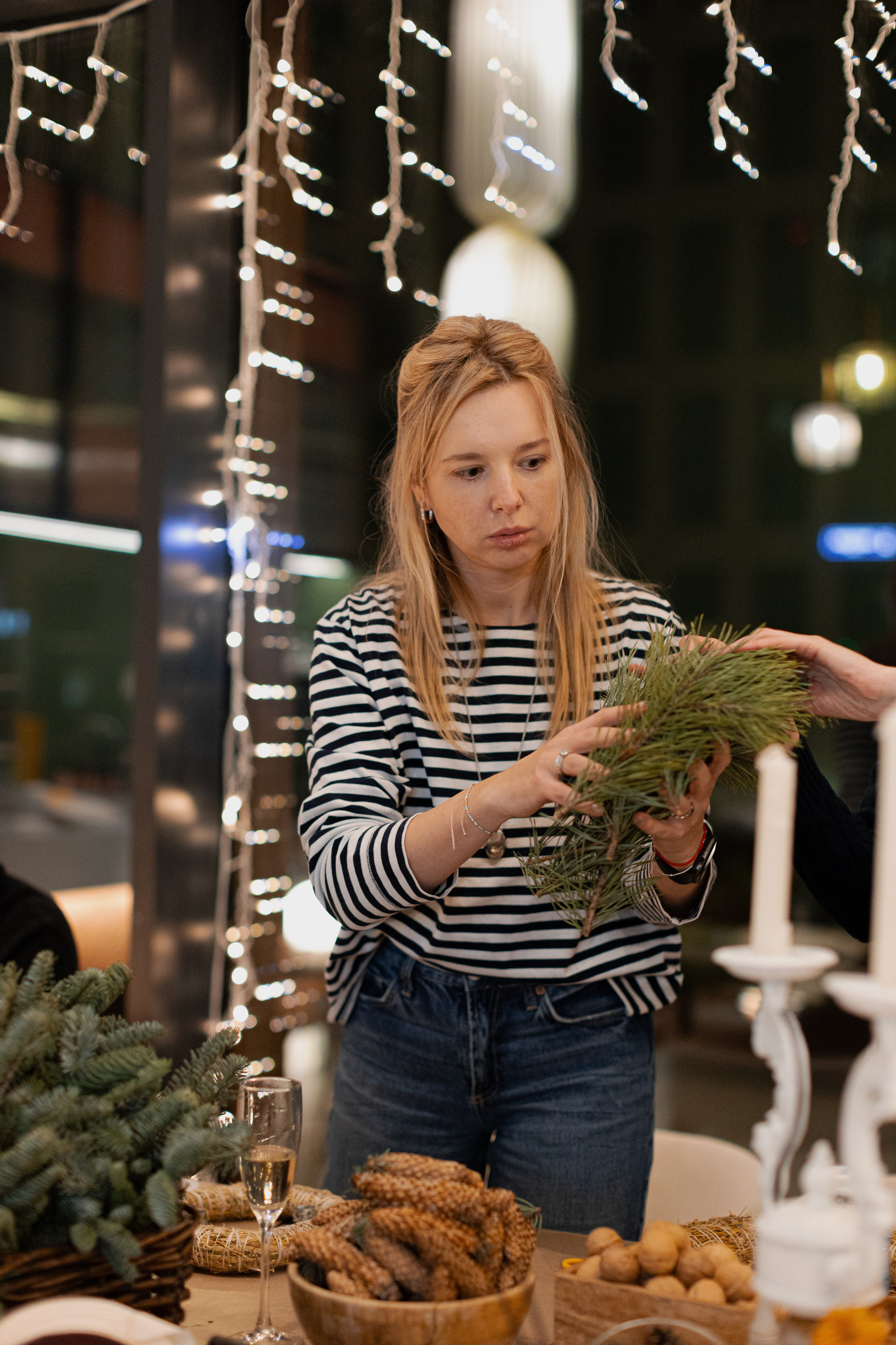 Мк свечи и венок (новогодний корпоратив). Анастасия Ракчеева Художник