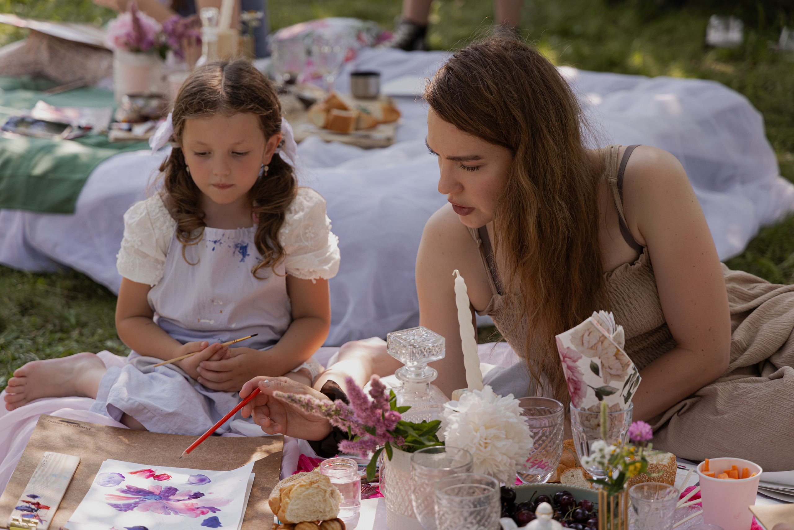 МК Пион (пикник в парке). Анастасия Ракчеева Художник