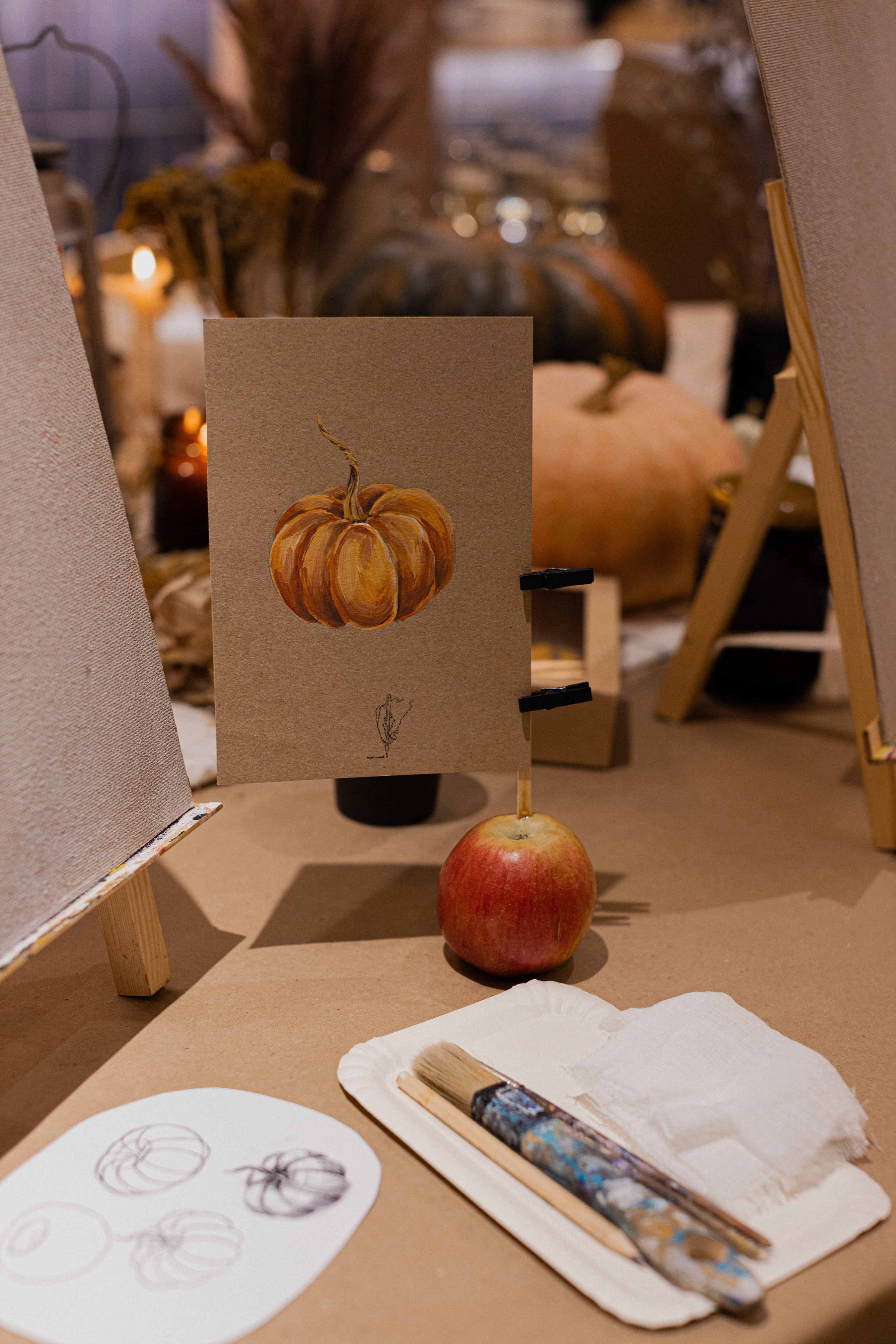 Мк Тыквы. Анастасия Ракчеева Художник