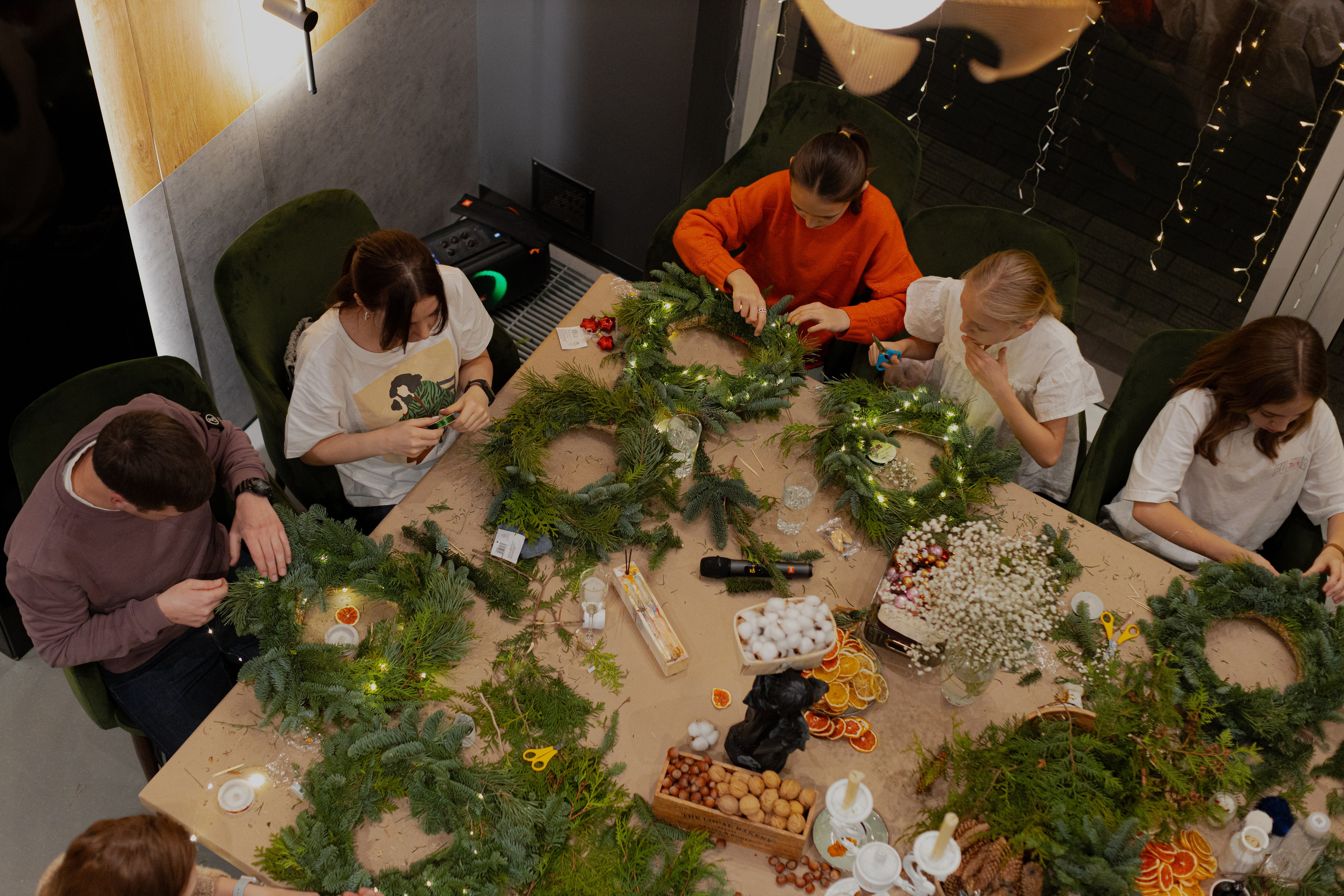 Мк Новогодний Венок. Анастасия Ракчеева Художник