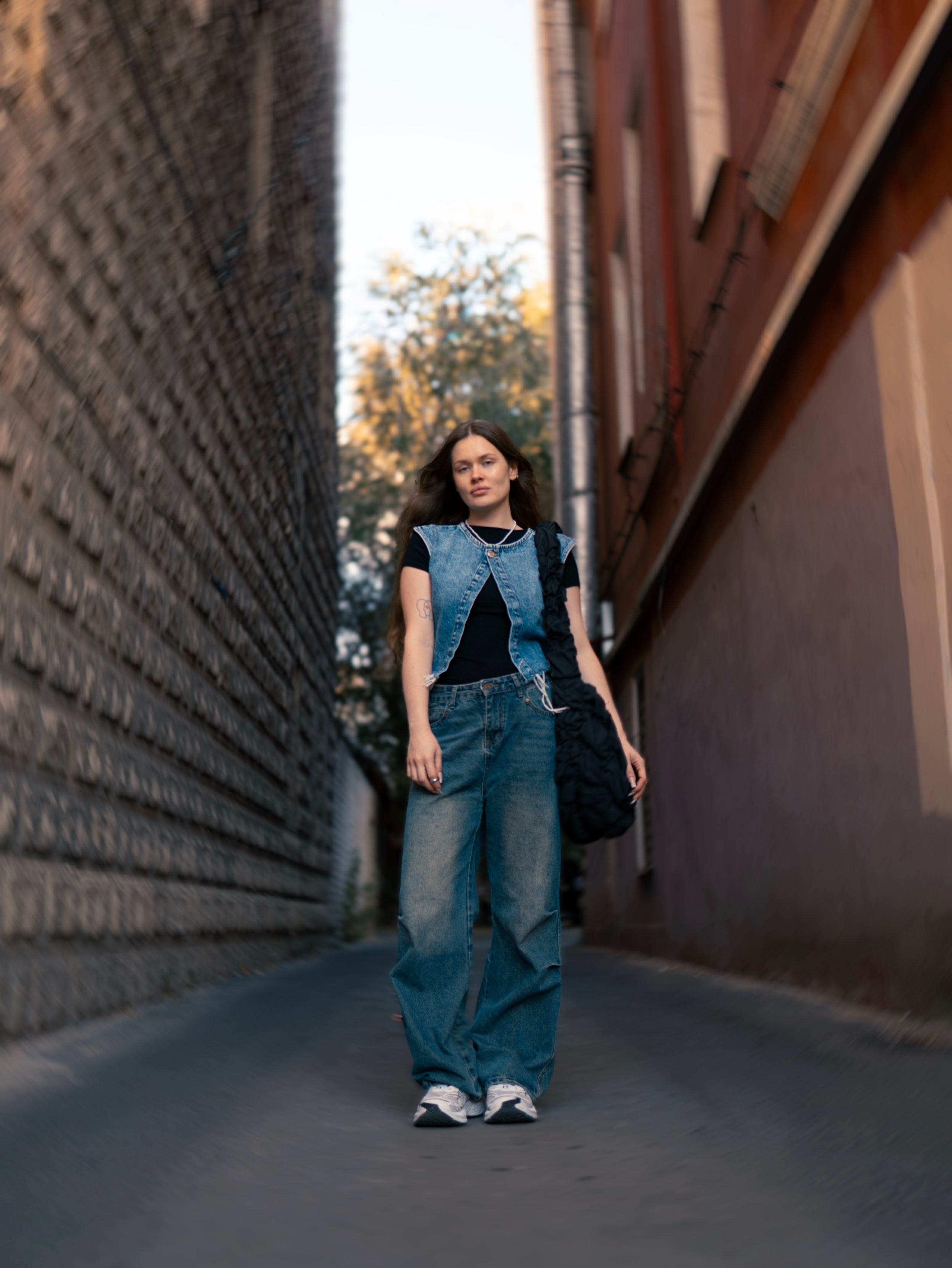 Богиня денима в городе. ElizabetArt — фотограф в Воронеже Елизавета Хлусова