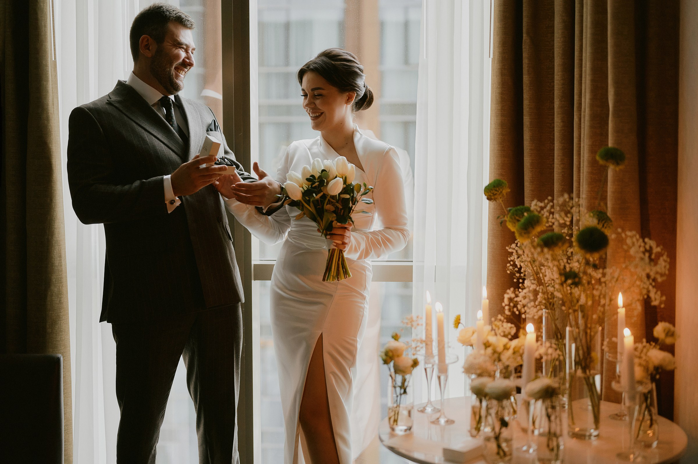 Утро и роспись. Свадебный фотограф в Ростовe-на-Дону Анастасия Прутова