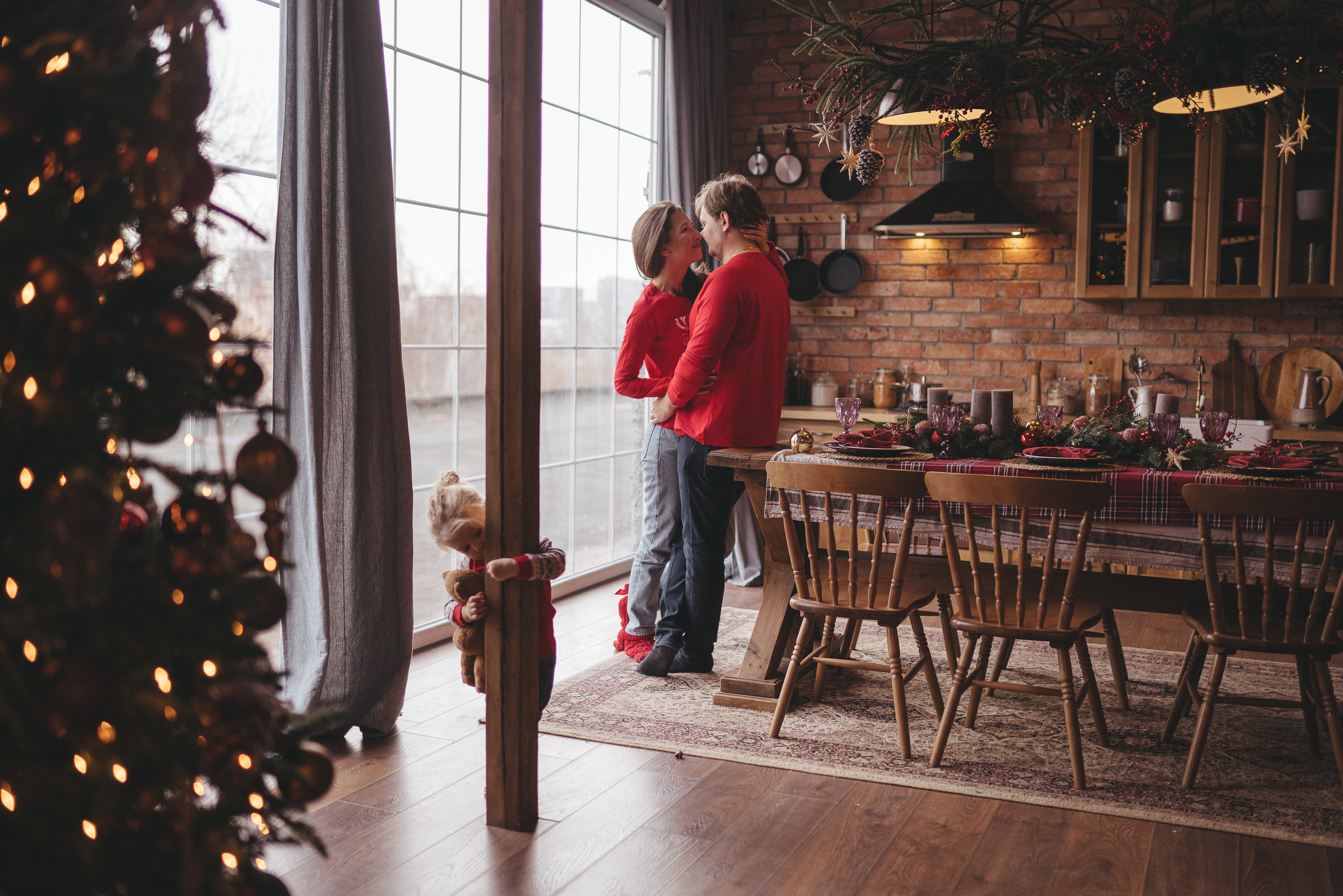 Новый год, шале. Фотограф Москва Семейные фотосессии Детские фотосессии
