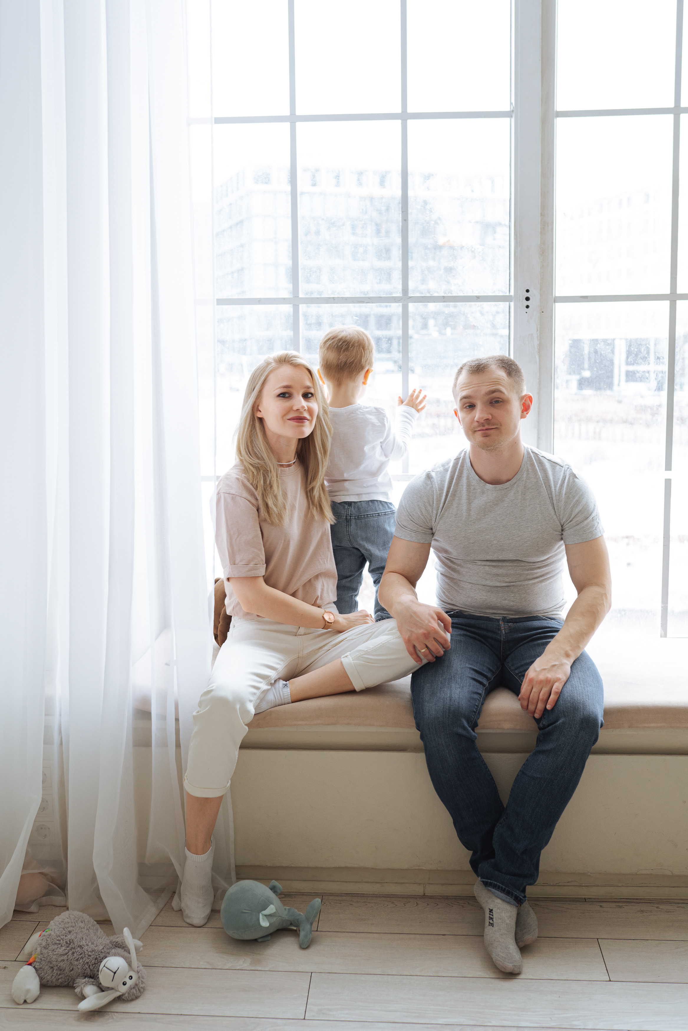 Семейная фотосессия в студии. Фотограф Москва Семейные фотосессии Детские фотосессии