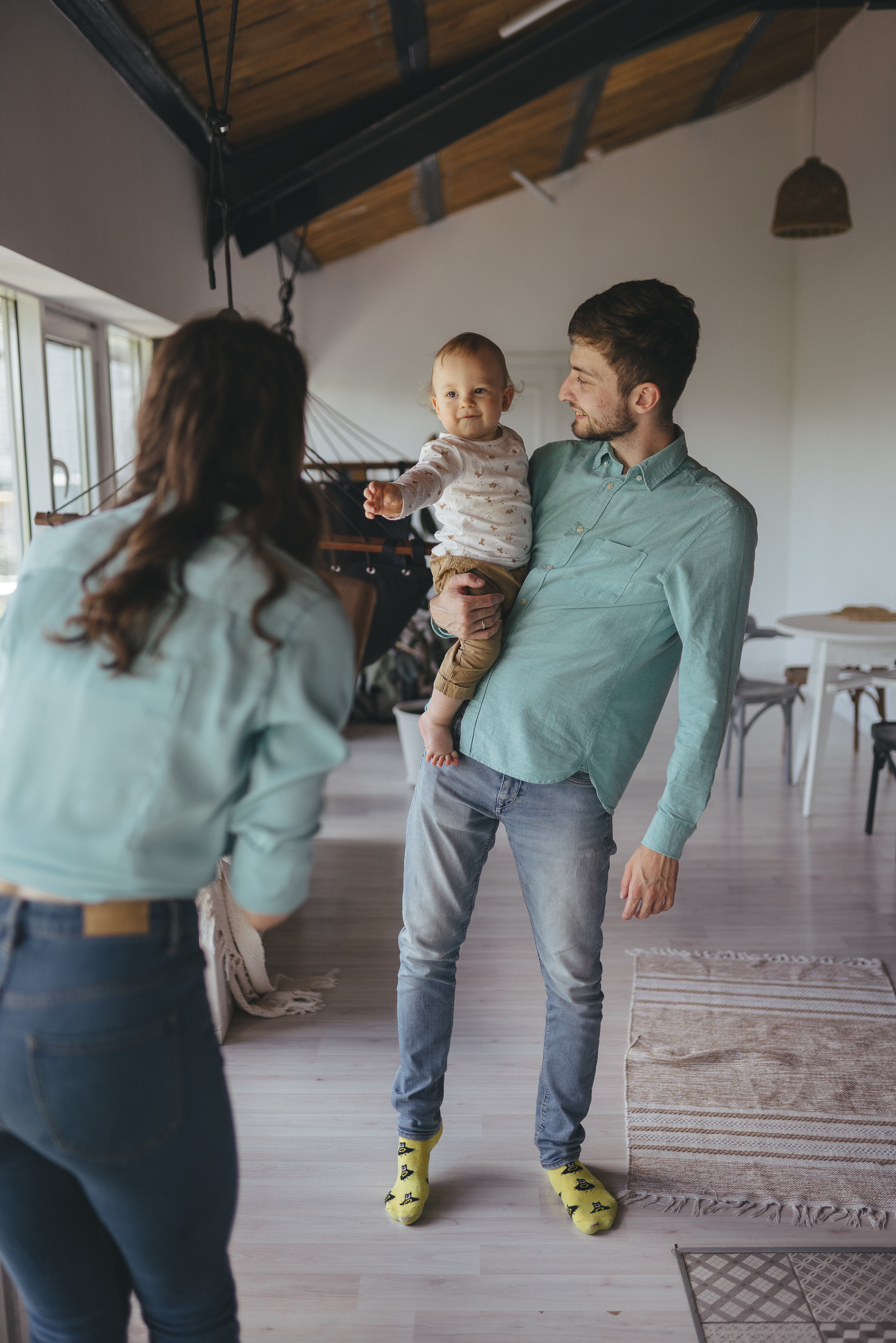 Семейная фотосессия в день рождения. Фотограф Москва Семейные фотосессии Детские фотосессии