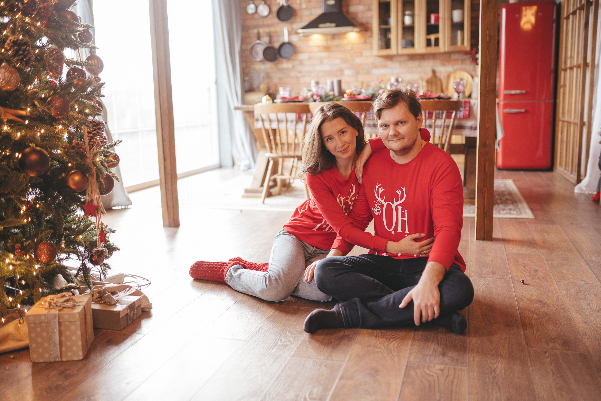 Новый год, шале. Фотограф Москва Семейные фотосессии Детские фотосессии