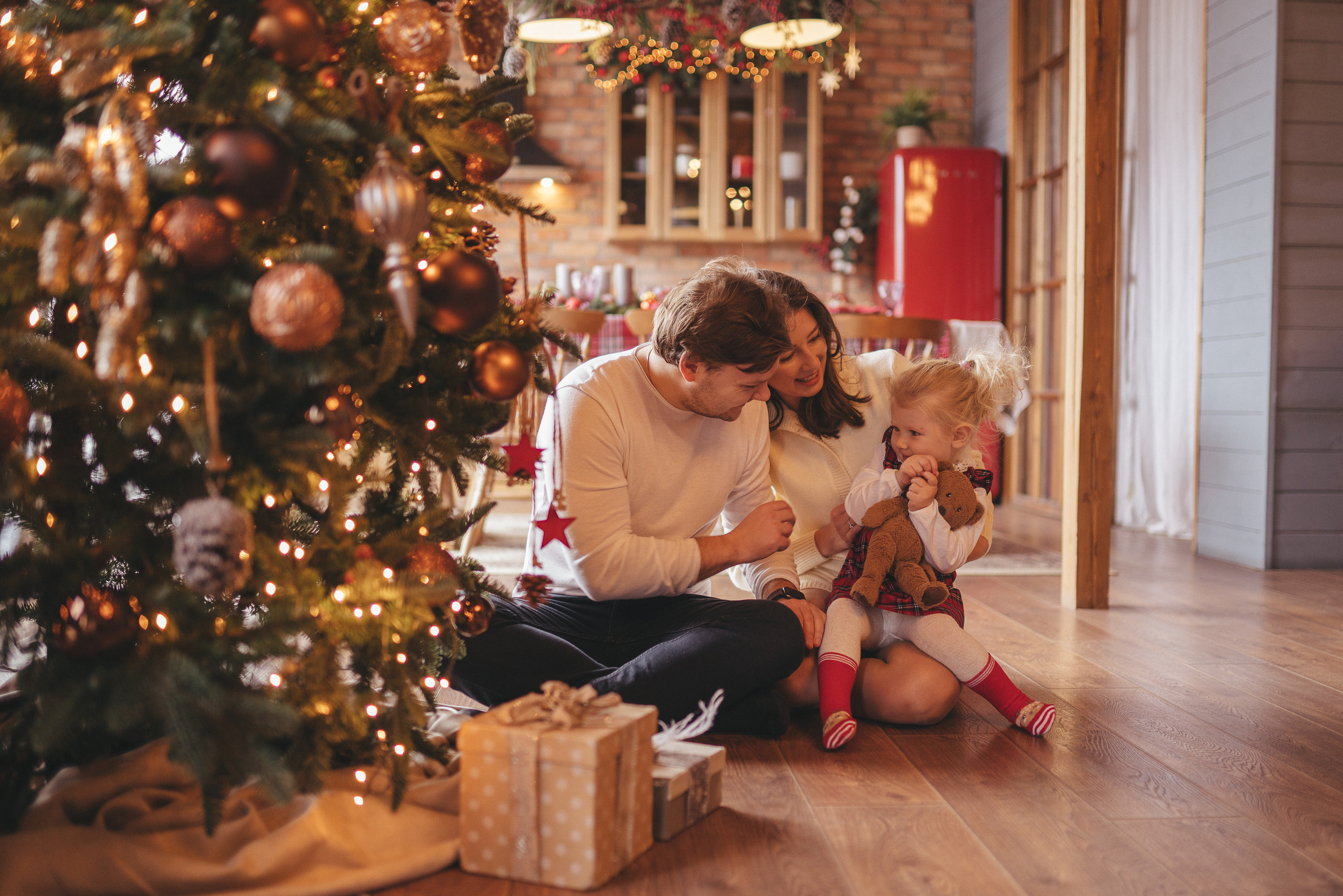 Новый год, шале. Фотограф Москва Семейные фотосессии Детские фотосессии