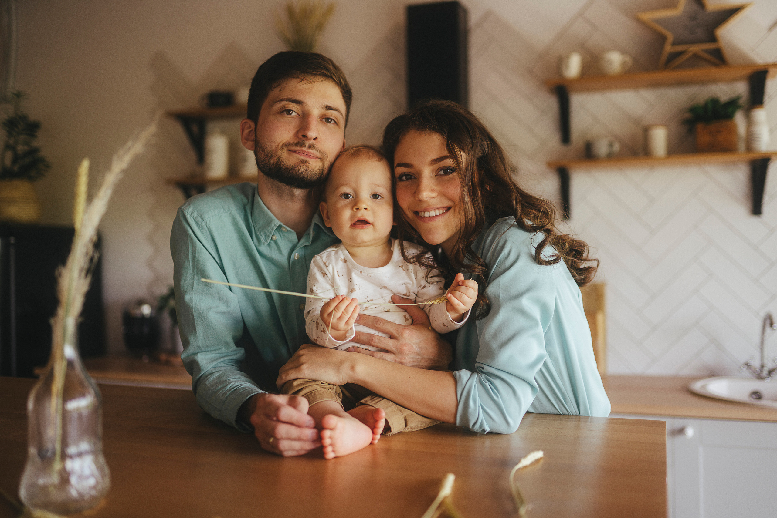 Семейная фотосессия в день рождения. Фотограф Москва Семейные фотосессии Детские фотосессии