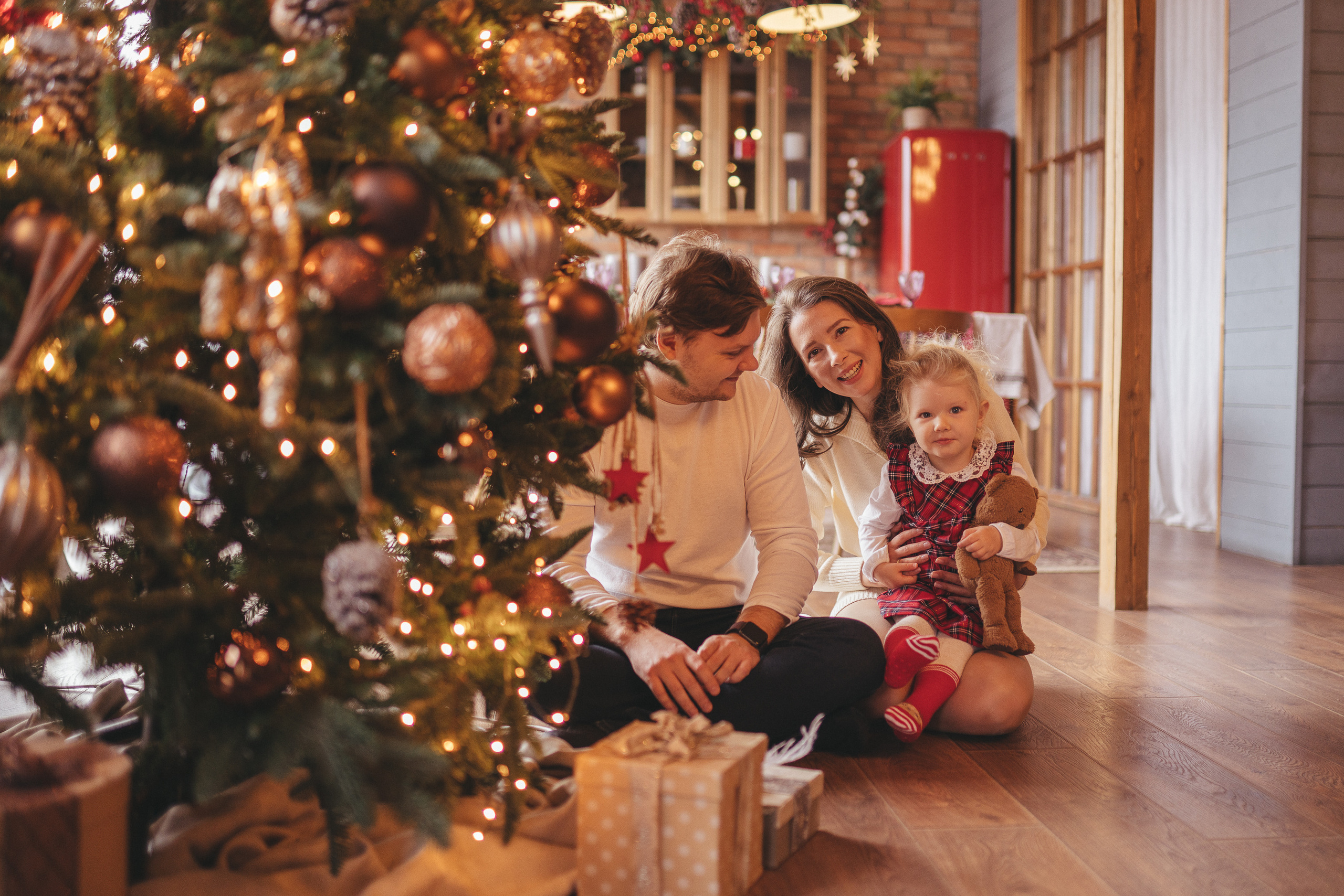 Новый год, шале. Фотограф Москва Семейные фотосессии Детские фотосессии
