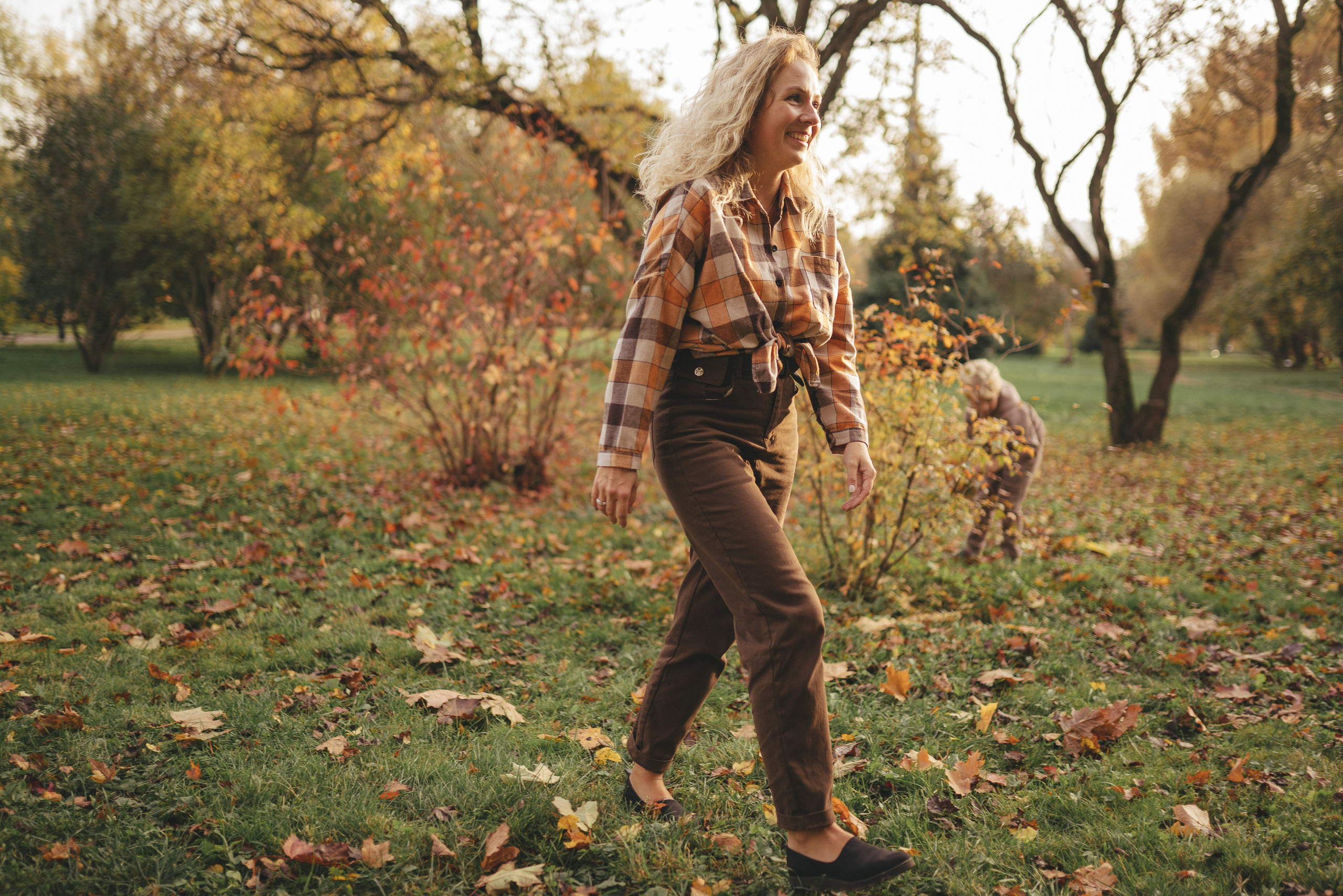 Осень в Ботаническом саду. Фотограф Москва Семейные фотосессии Детские фотосессии