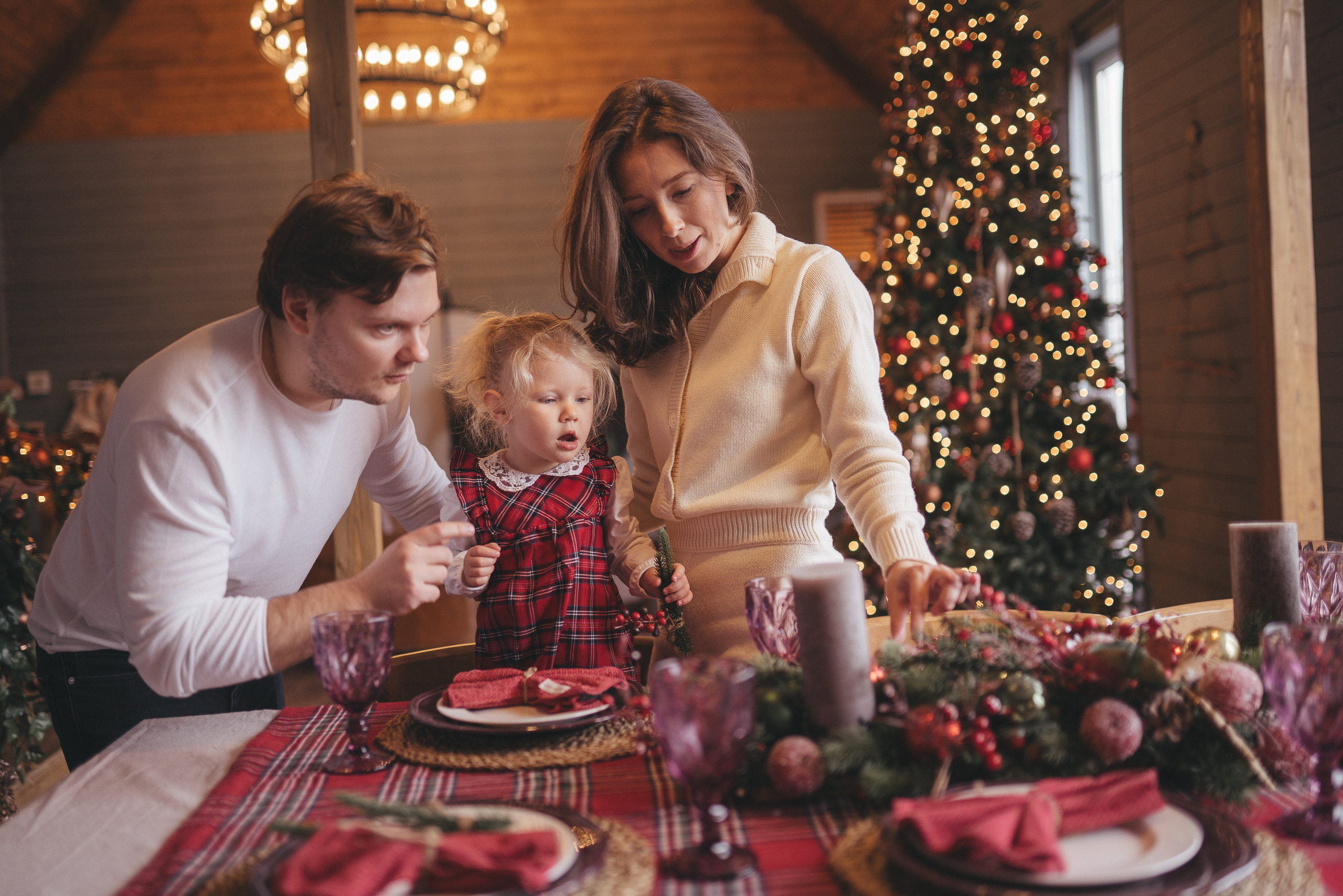 Новый год, шале. Фотограф Москва Семейные фотосессии Детские фотосессии