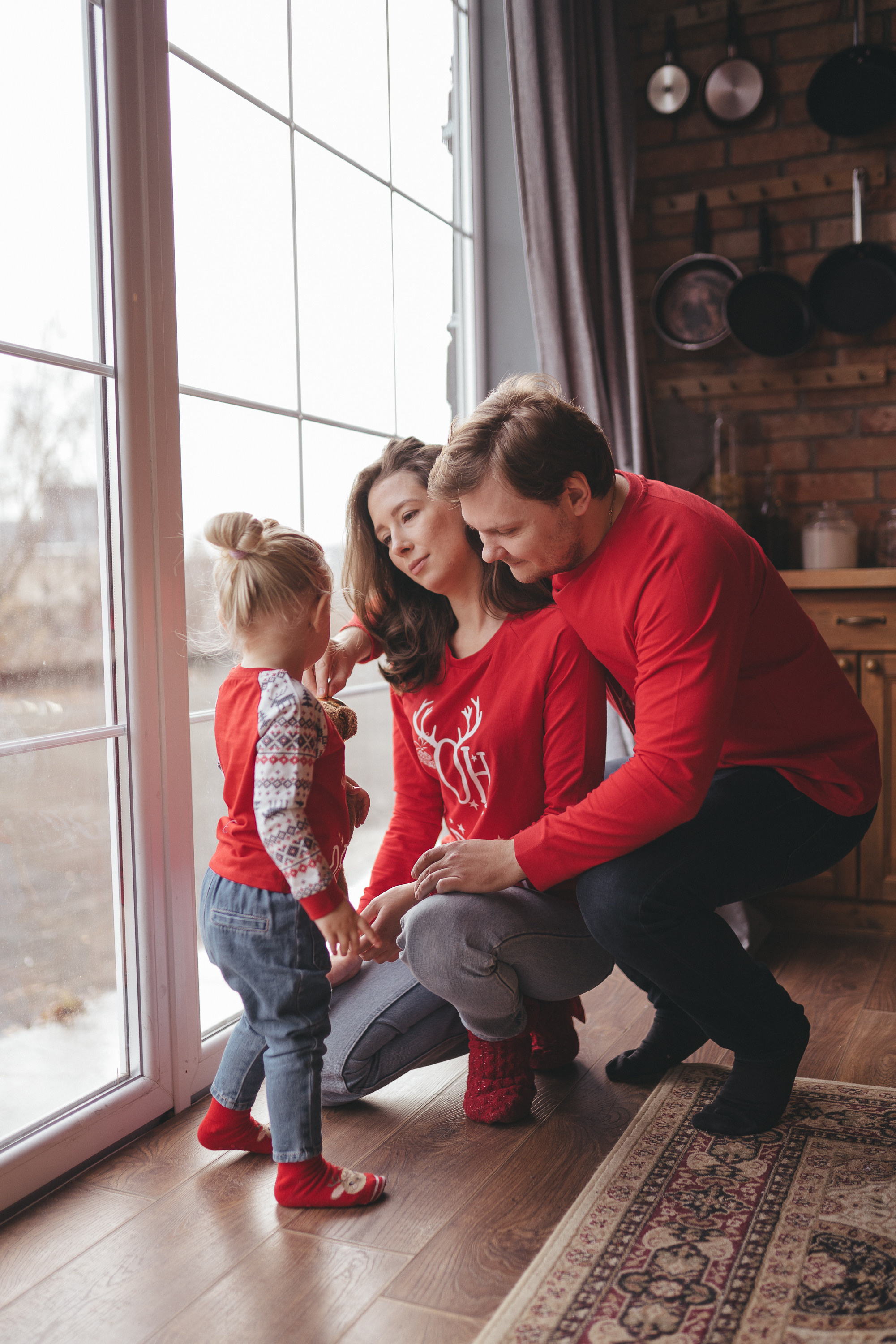 Новый год, шале. Фотограф Москва Семейные фотосессии Детские фотосессии