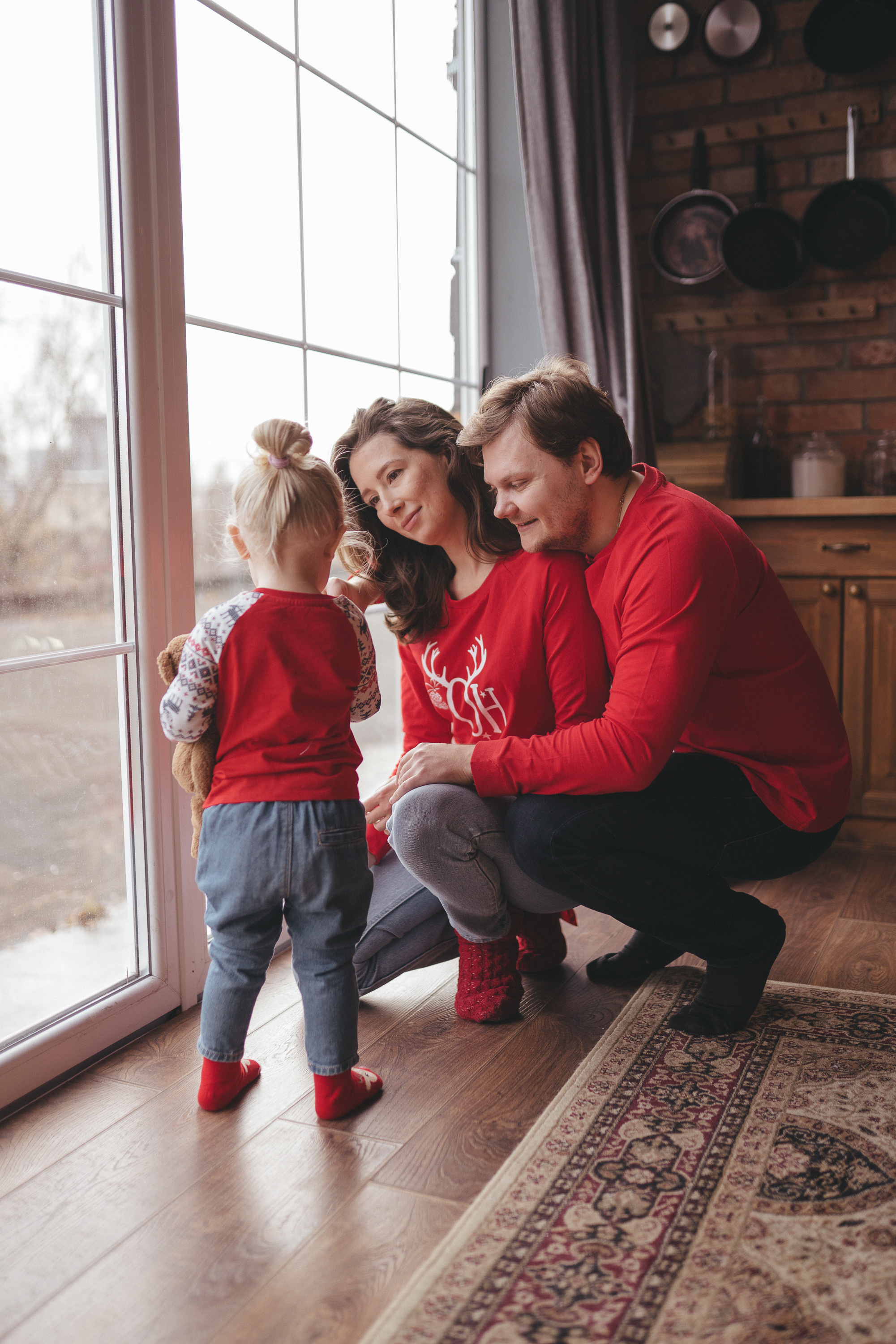 Новый год, шале. Фотограф Москва Семейные фотосессии Детские фотосессии