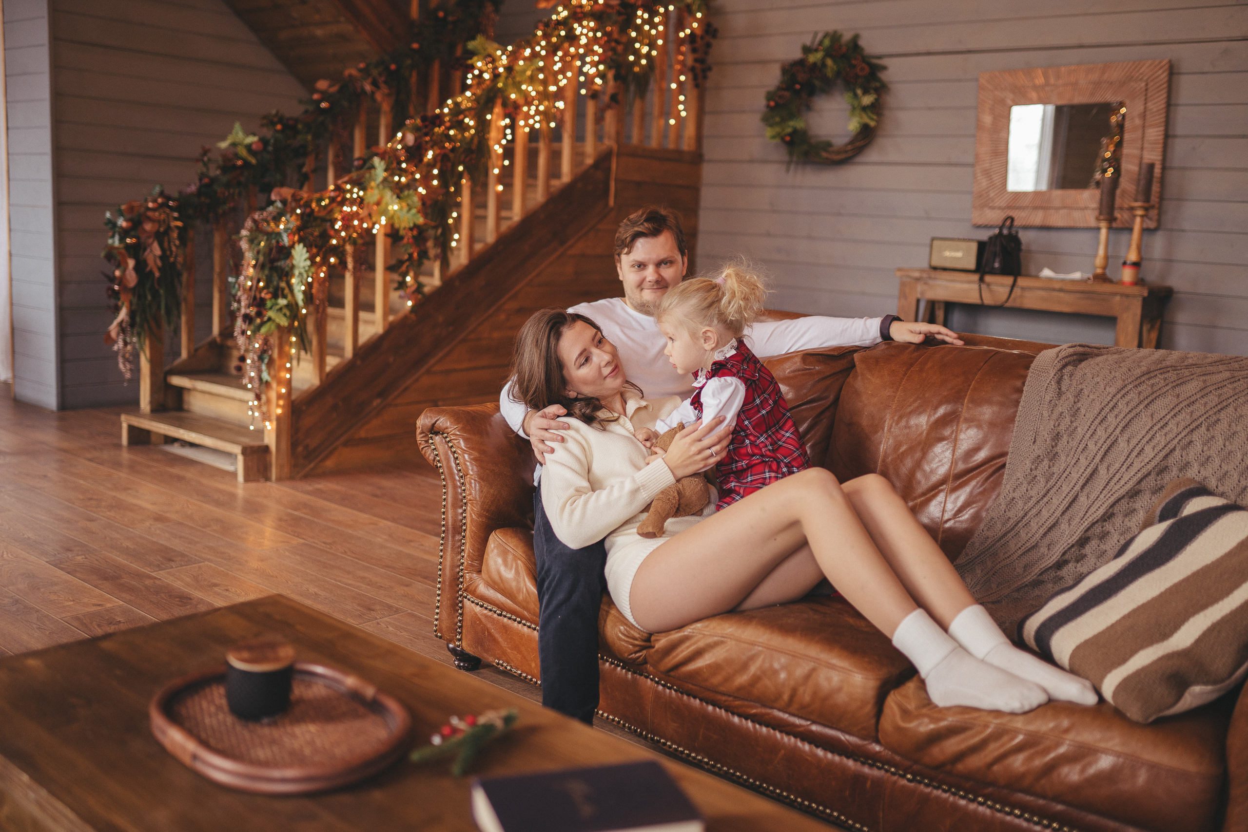 Новый год, шале. Фотограф Москва Семейные фотосессии Детские фотосессии