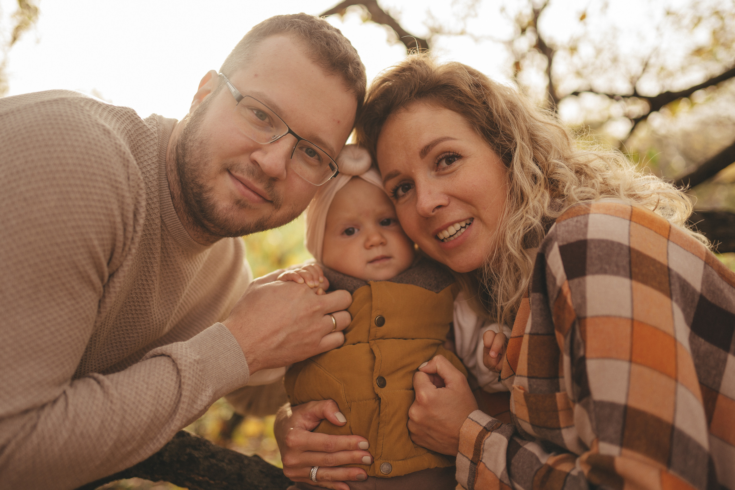 Осень в Ботаническом саду. Фотограф Москва Семейные фотосессии Детские фотосессии