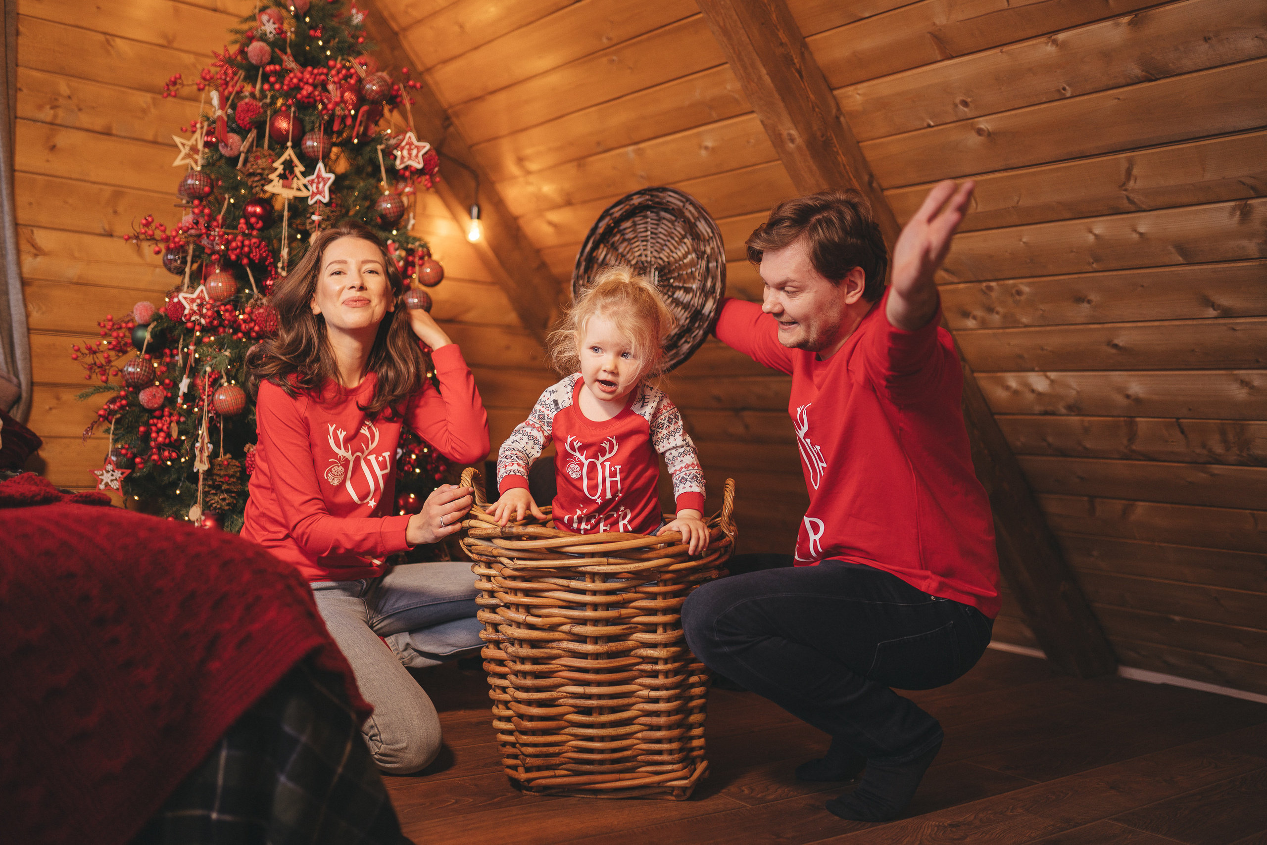 Новый год, шале. Фотограф Москва Семейные фотосессии Детские фотосессии