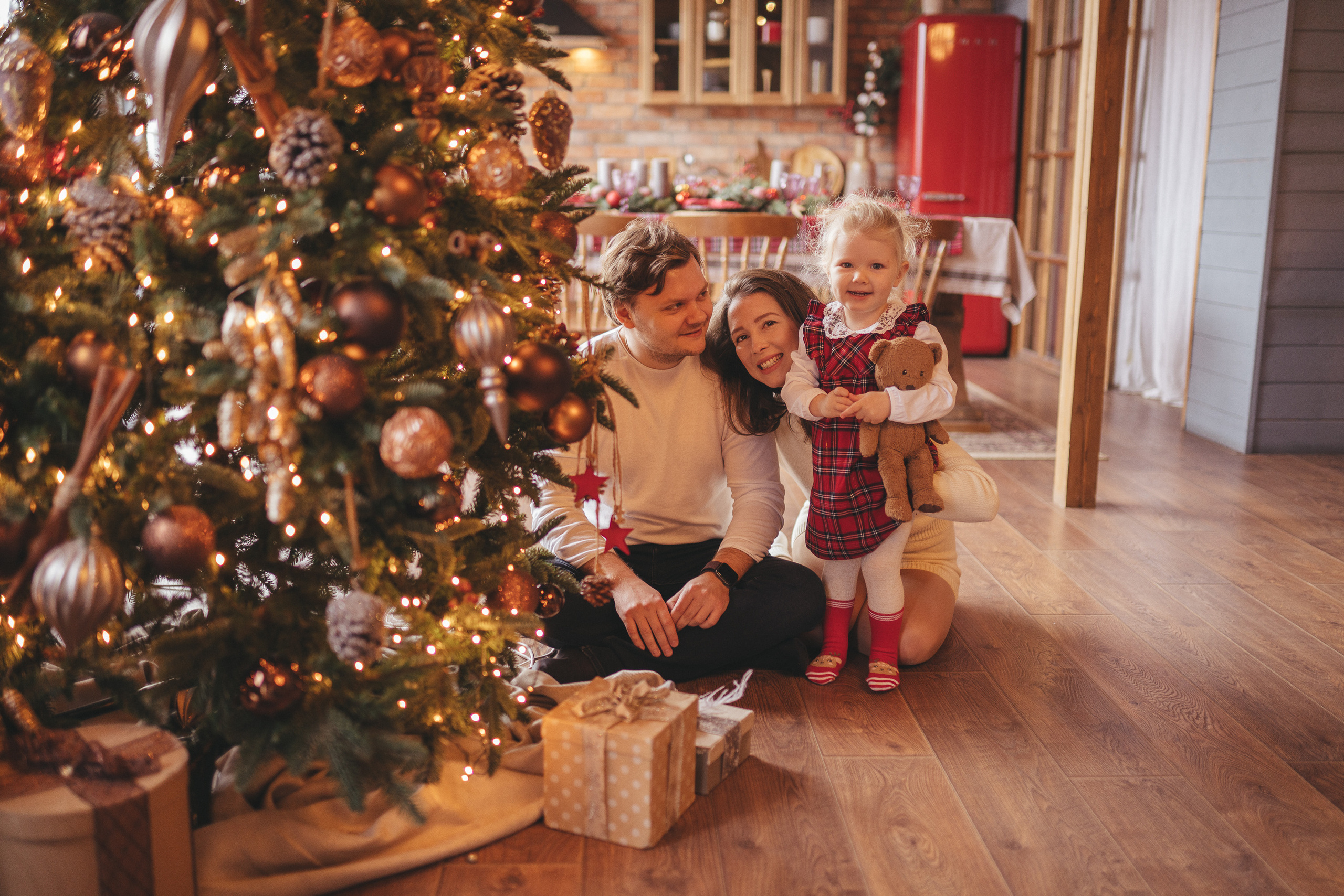 Новый год, шале. Фотограф Москва Семейные фотосессии Детские фотосессии