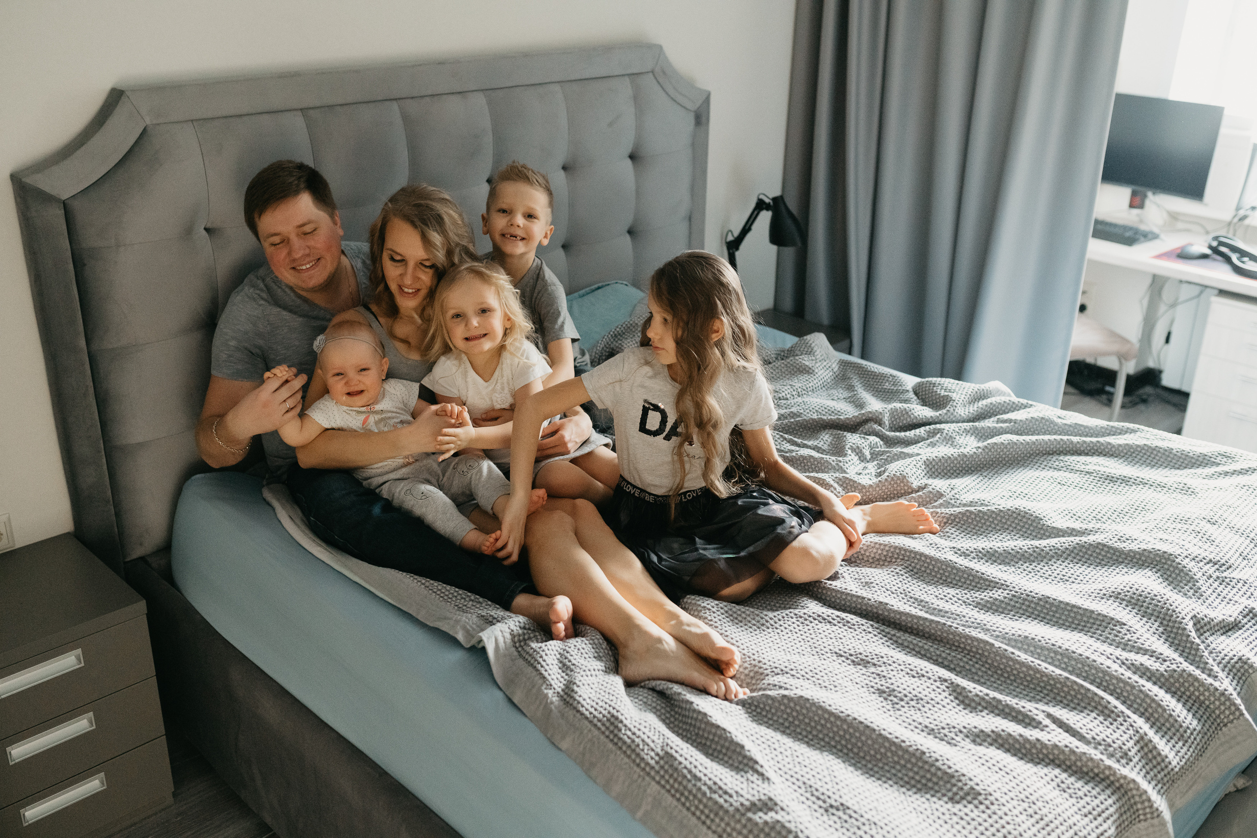 Новый год дома. Фотограф Москва Семейные фотосессии Детские фотосессии