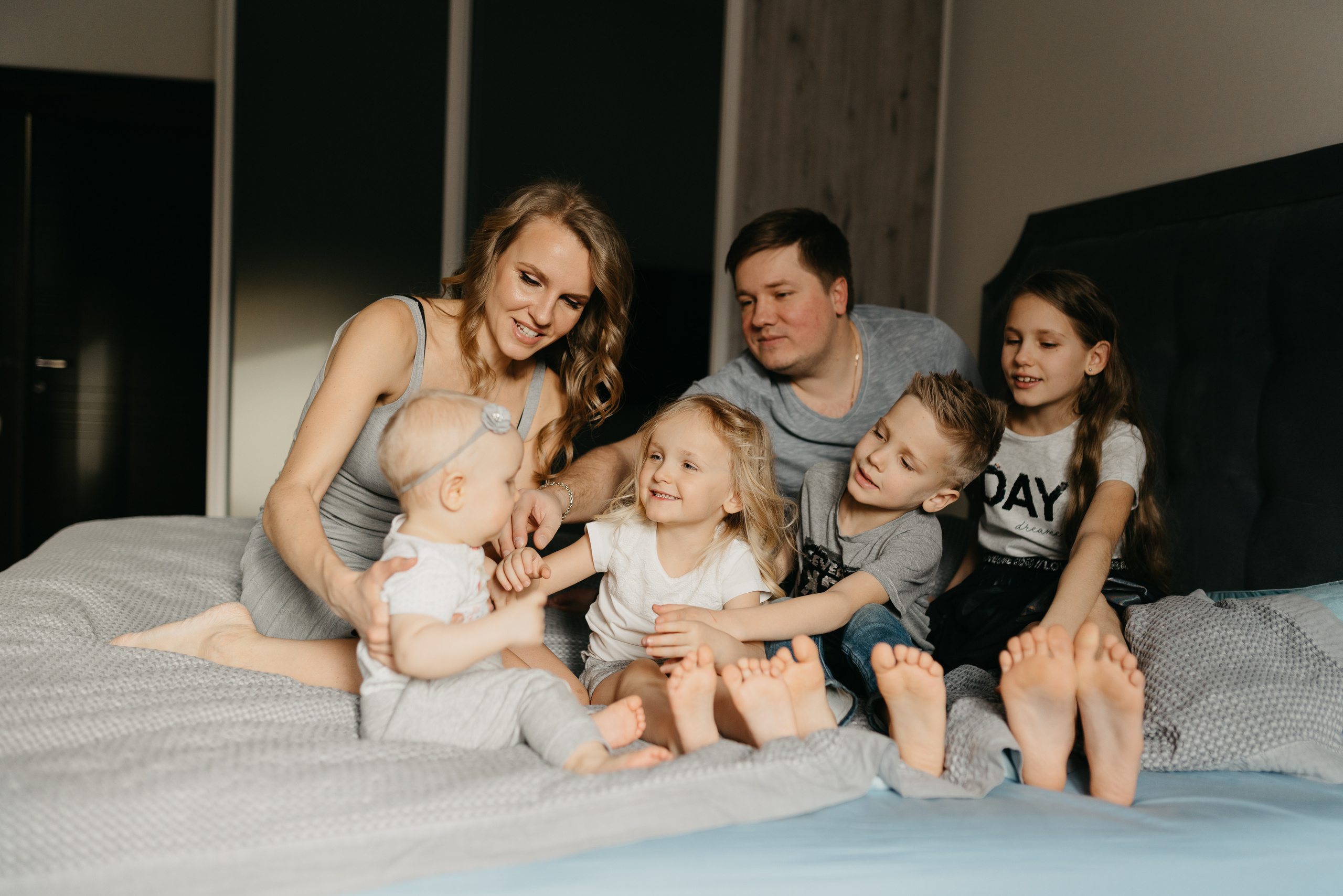 Новый год дома. Фотограф Москва Семейные фотосессии Детские фотосессии