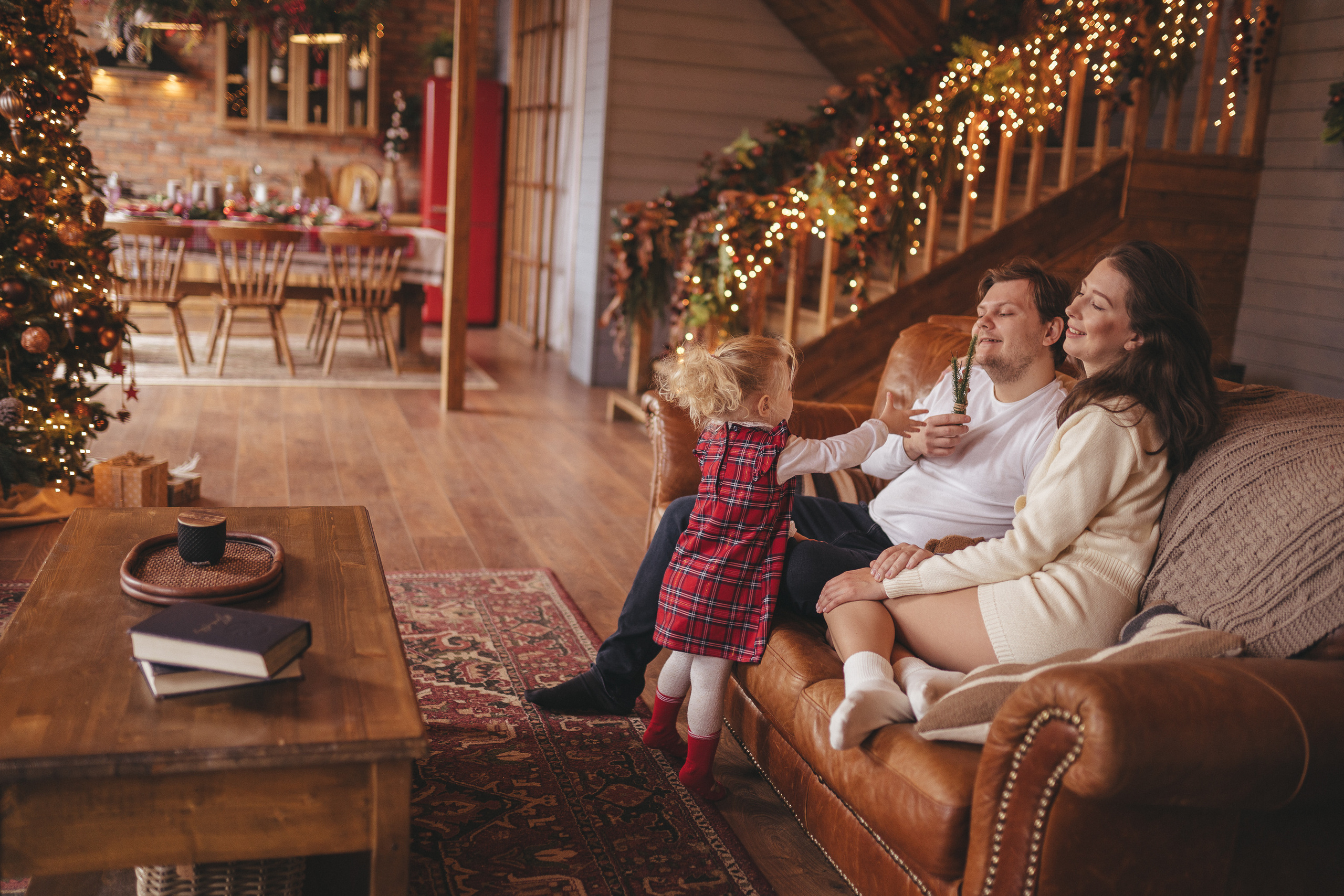 Новый год, шале. Фотограф Москва Семейные фотосессии Детские фотосессии