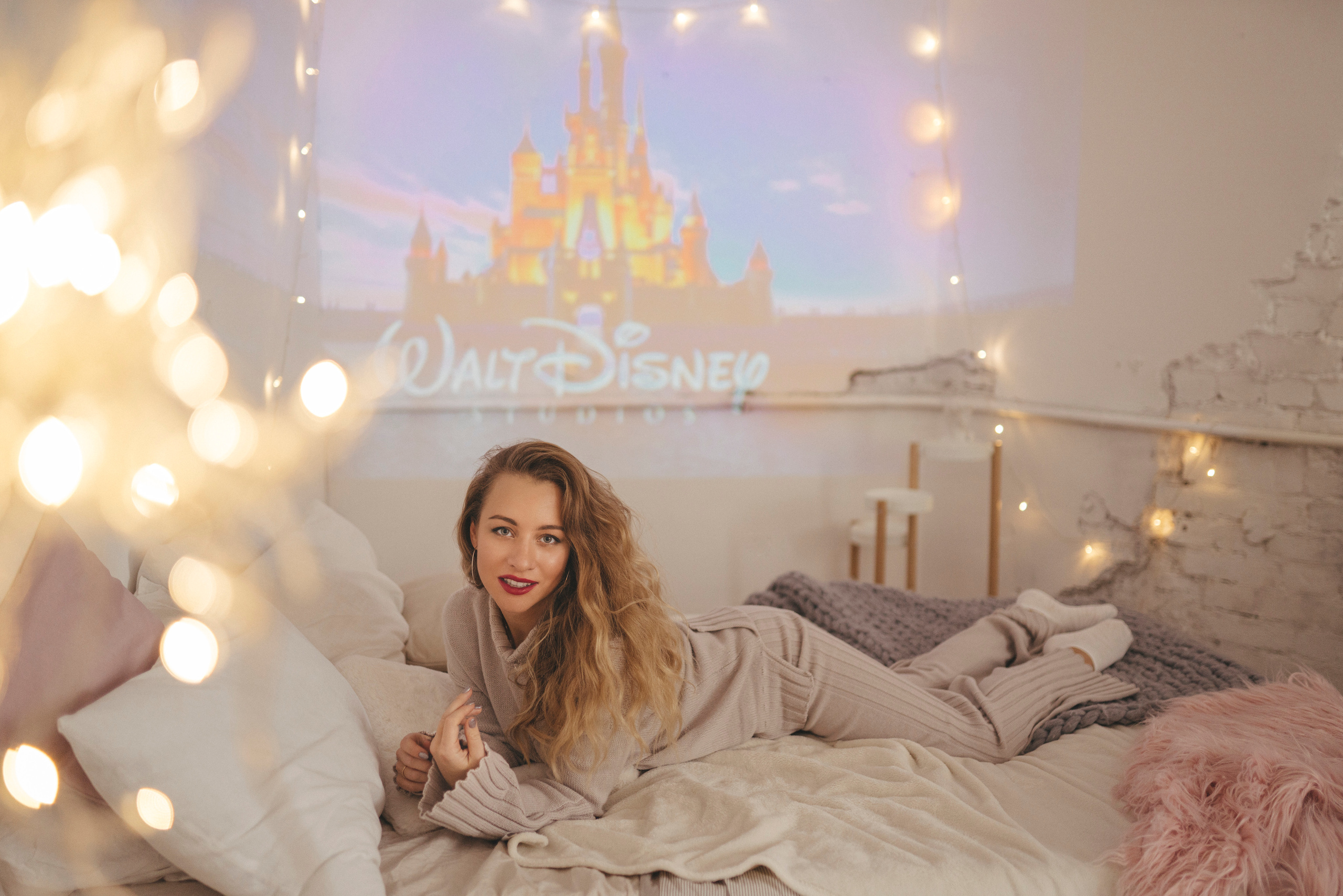 Серафима и Виталина на Новый год. Фотограф Москва Семейные фотосессии Детские фотосессии