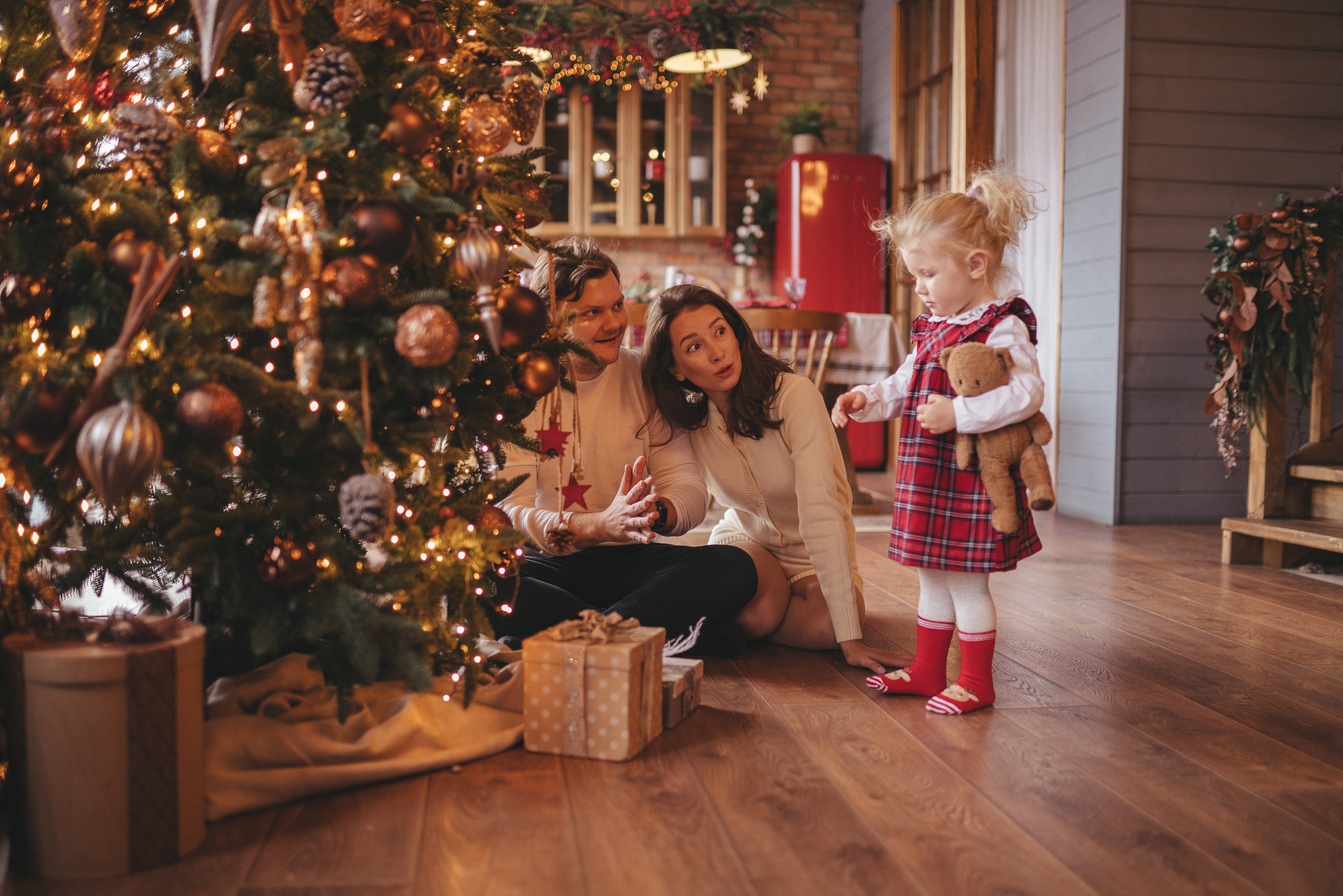 Новый год, шале. Фотограф Москва Семейные фотосессии Детские фотосессии