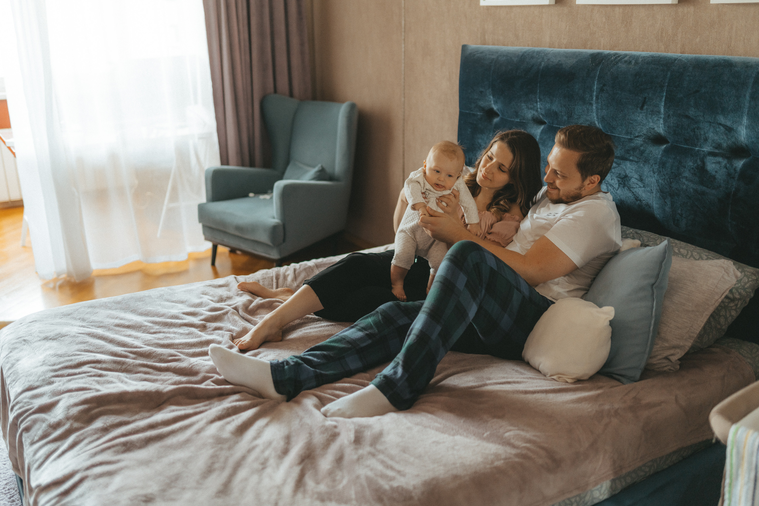 Домашняя семейная история. Фотограф Москва Семейные фотосессии Детские фотосессии