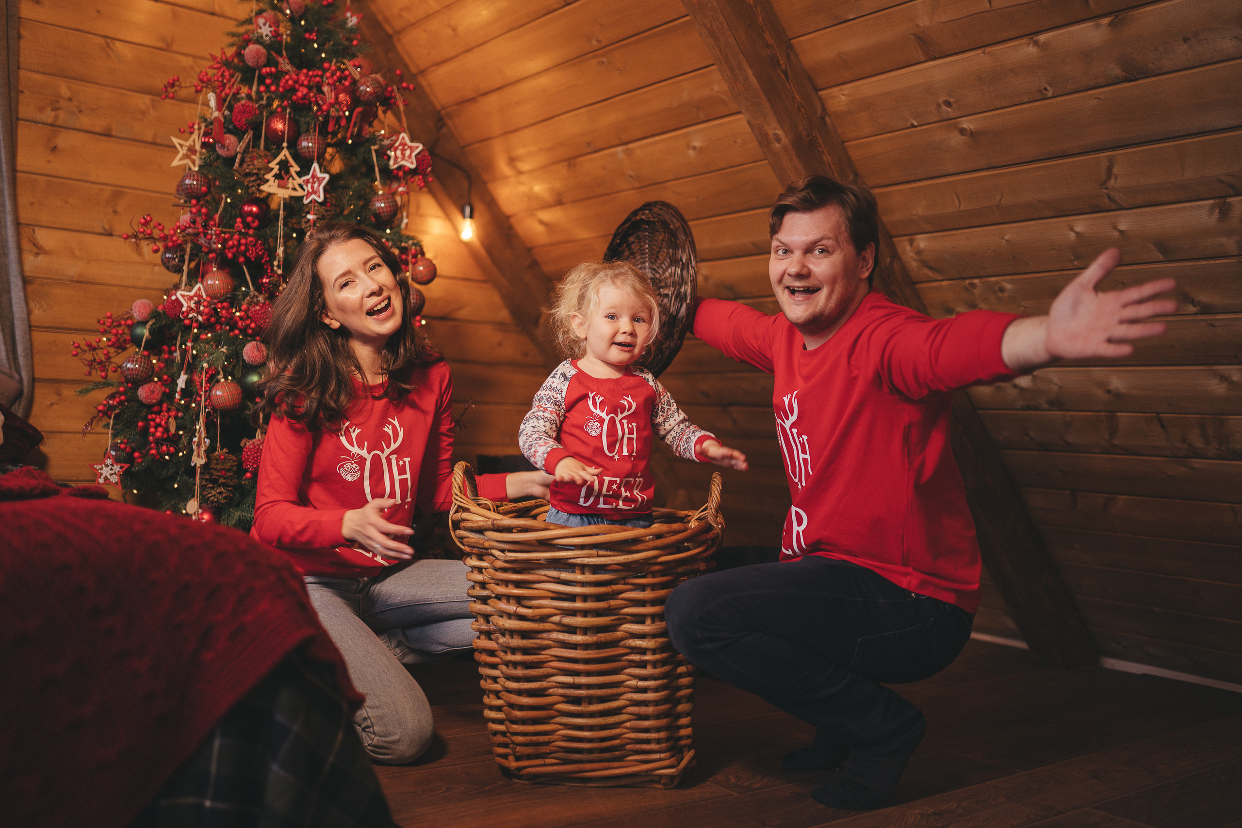 Новый год, шале. Фотограф Москва Семейные фотосессии Детские фотосессии