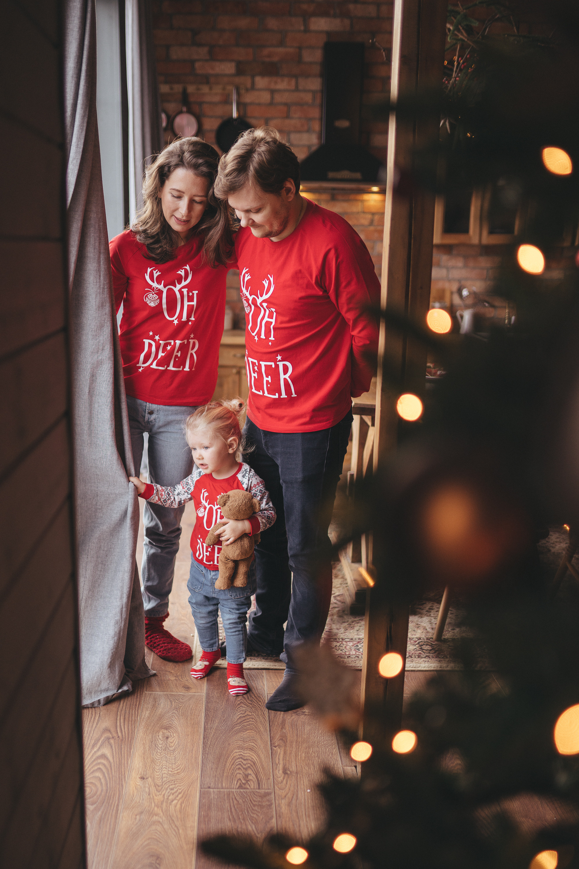 Новый год, шале. Фотограф Москва Семейные фотосессии Детские фотосессии