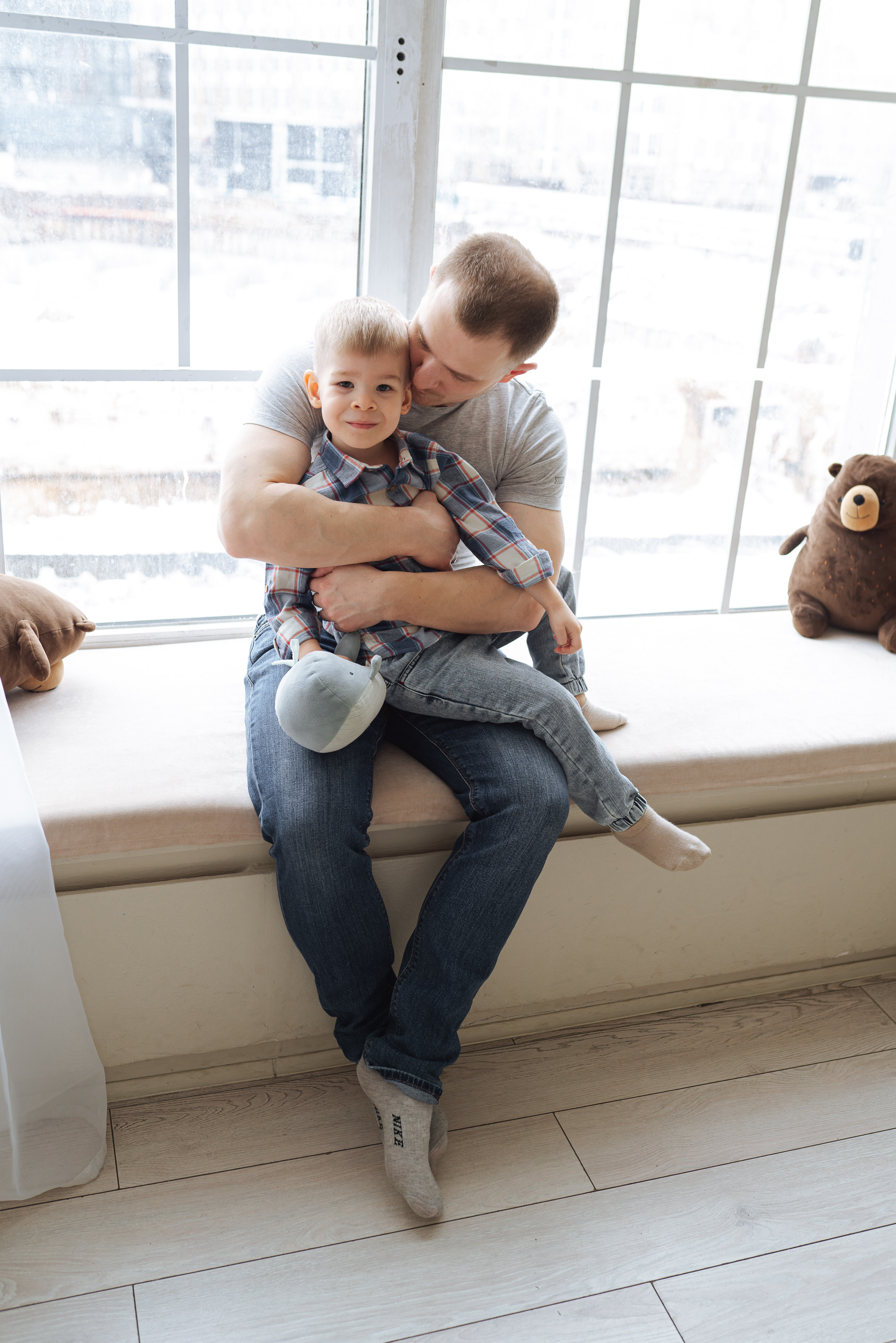 Семейная фотосессия в студии. Фотограф Москва Семейные фотосессии Детские фотосессии