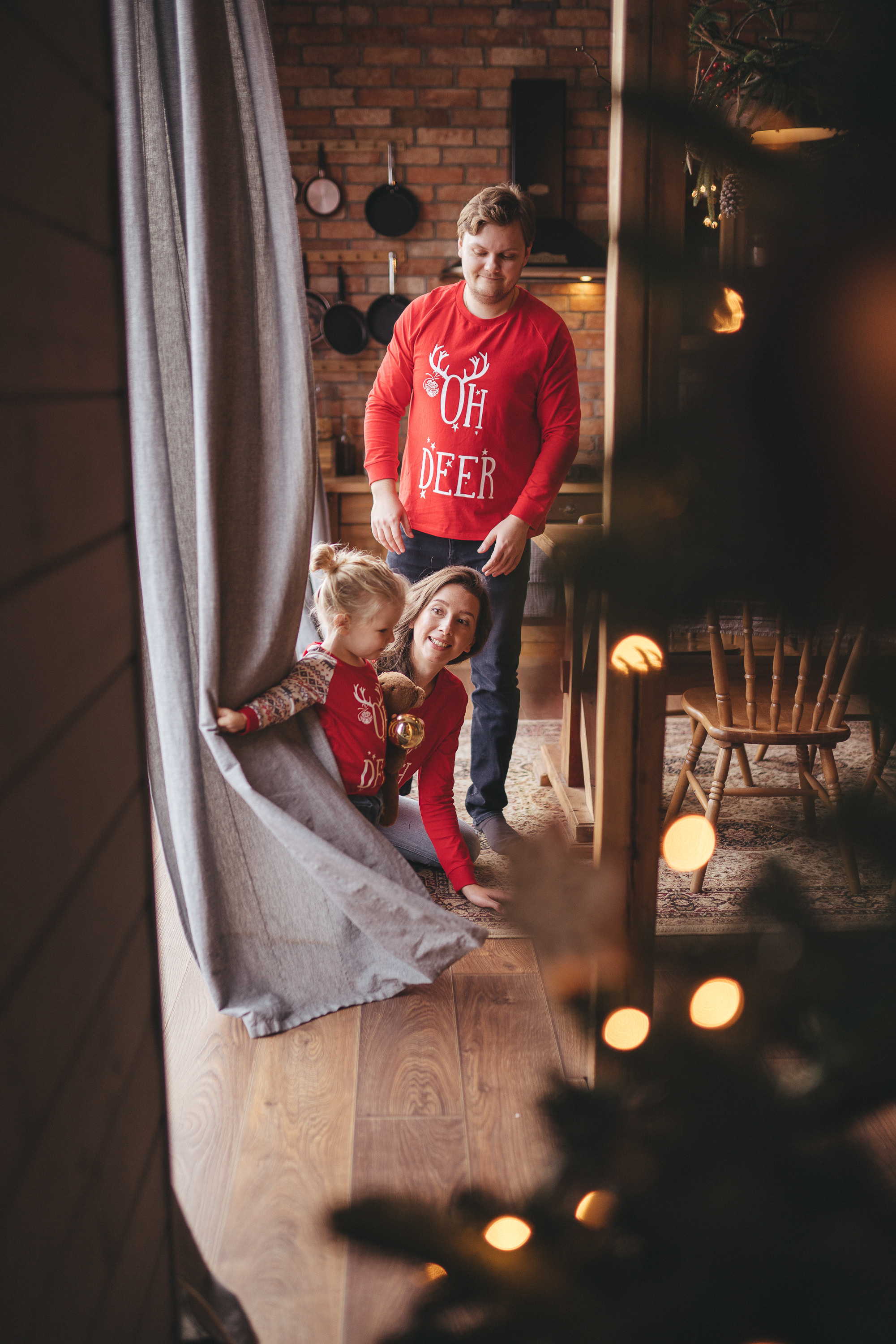 Новый год, шале. Фотограф Москва Семейные фотосессии Детские фотосессии