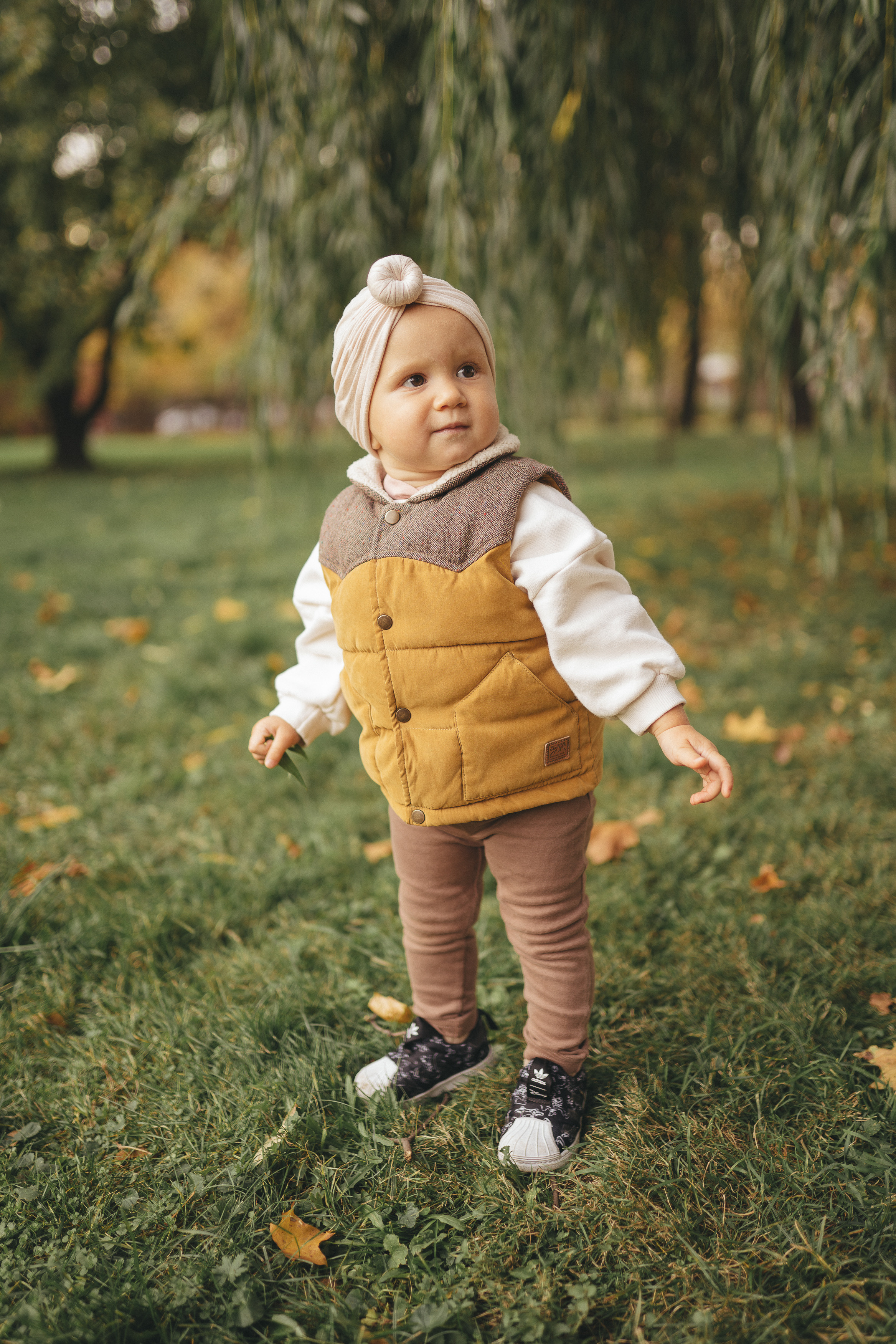 Осень в Ботаническом саду. Фотограф Москва Семейные фотосессии Детские фотосессии