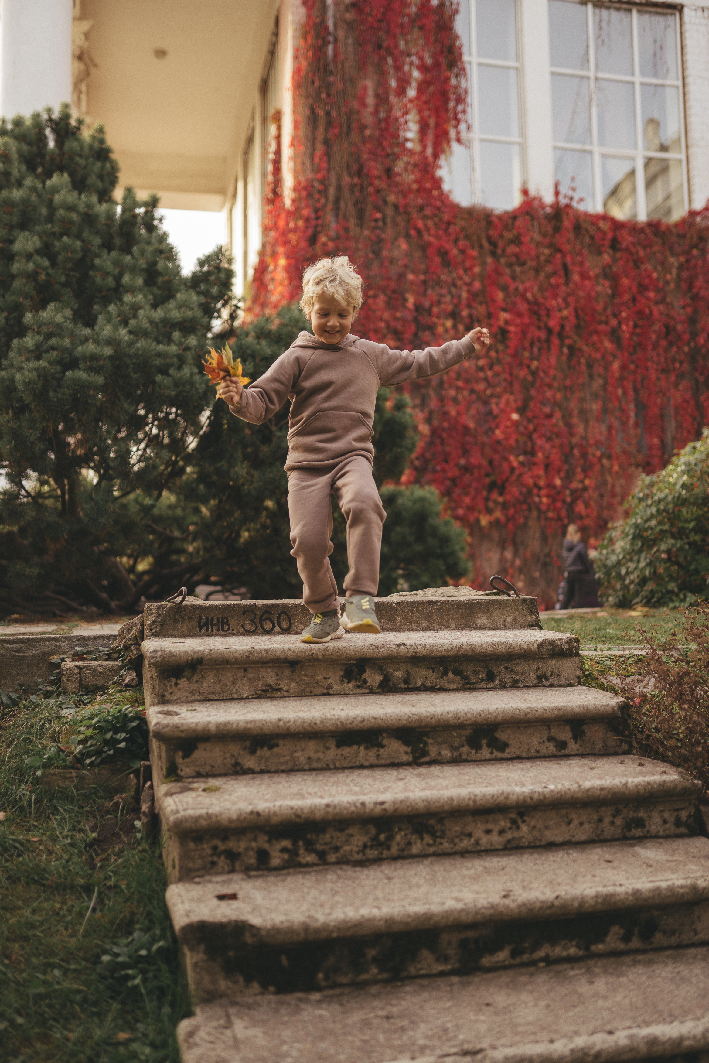 Осень в Ботаническом саду. Фотограф Москва Семейные фотосессии Детские фотосессии