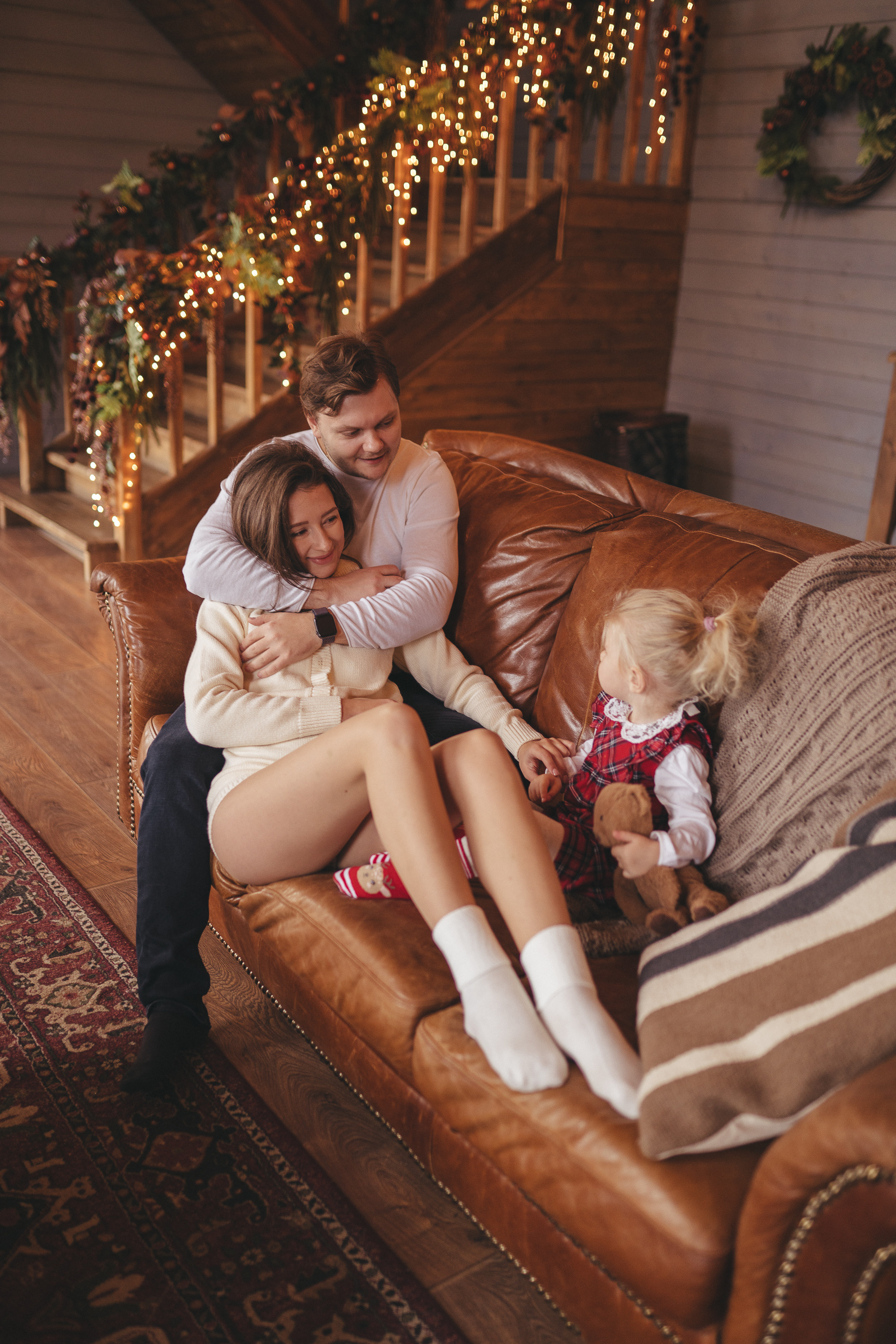 Новый год, шале. Фотограф Москва Семейные фотосессии Детские фотосессии