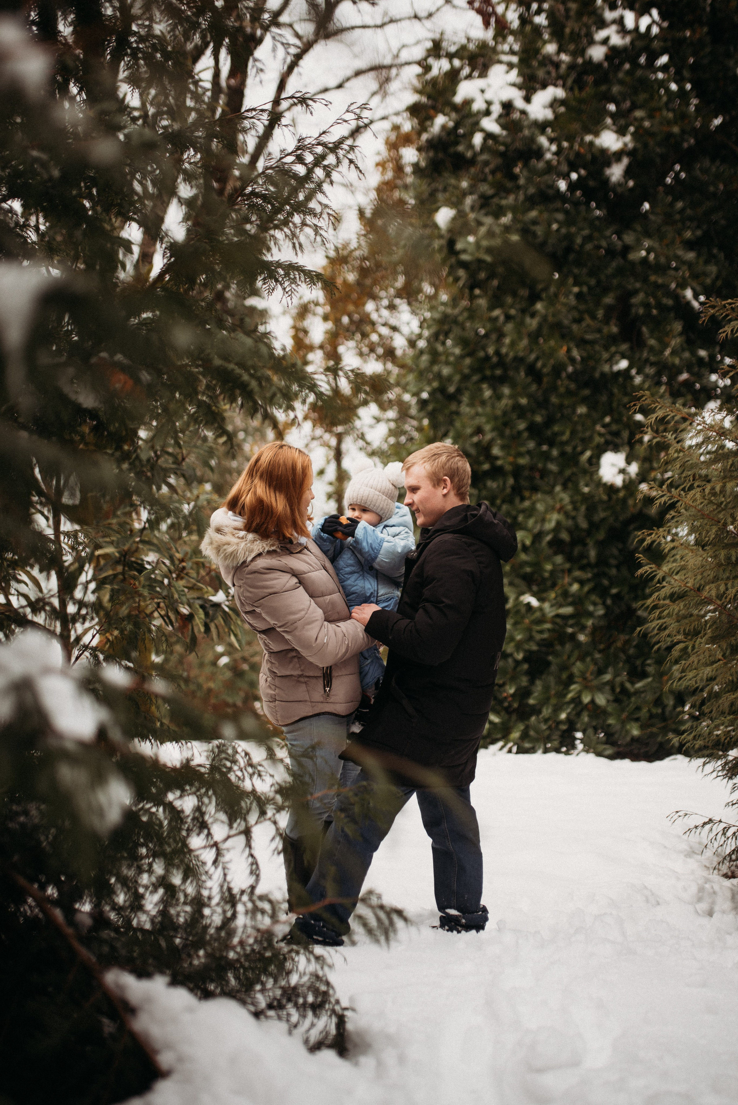 Серёжа и снег ❄️. Фотограф в Сочи — Маргарита Поганова