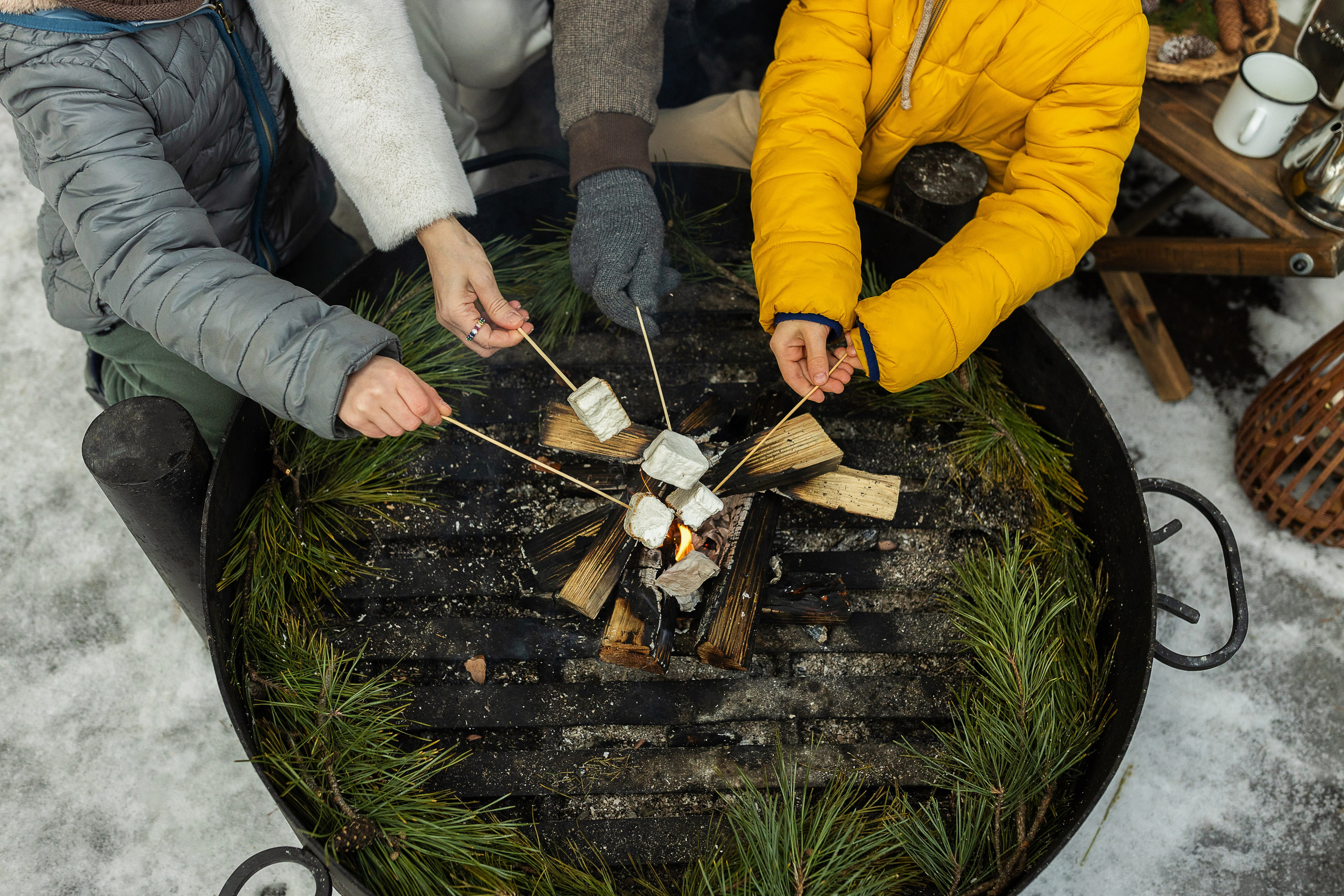 Зима в Кантри Хаус (загородная локация). Семейный и детский фотограф в Москве Олеся Маркина