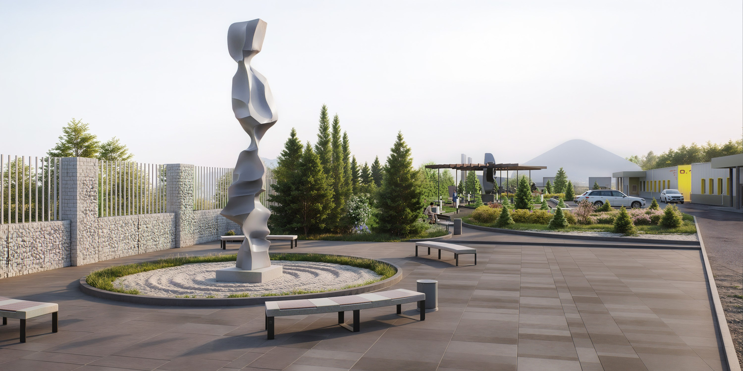 Сквер ГОК «Солнечный». Архитектурно-дизайнерское бюро ROOMS