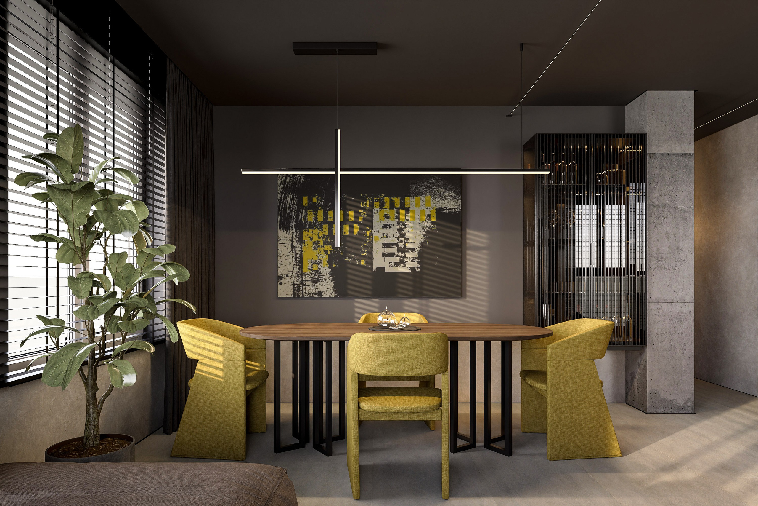 Квартира ЖК Полюса ЮГ 146. Архитектурно-дизайнерское бюро ROOMS