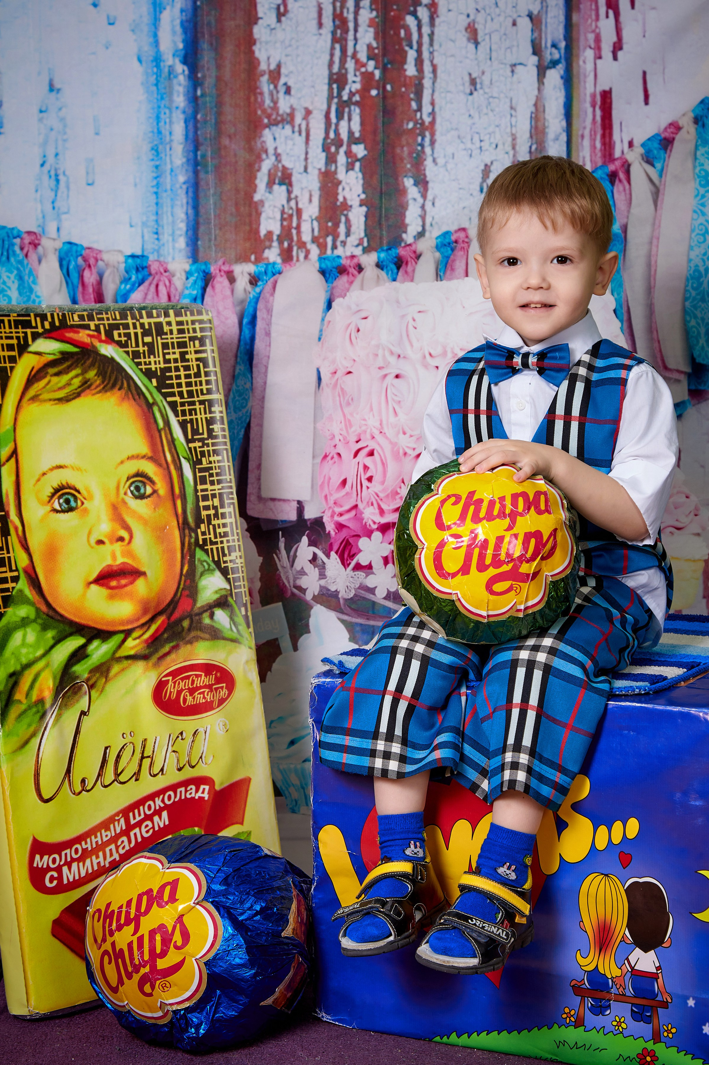 Чупа-чупс. Детская выездная фотостудия
