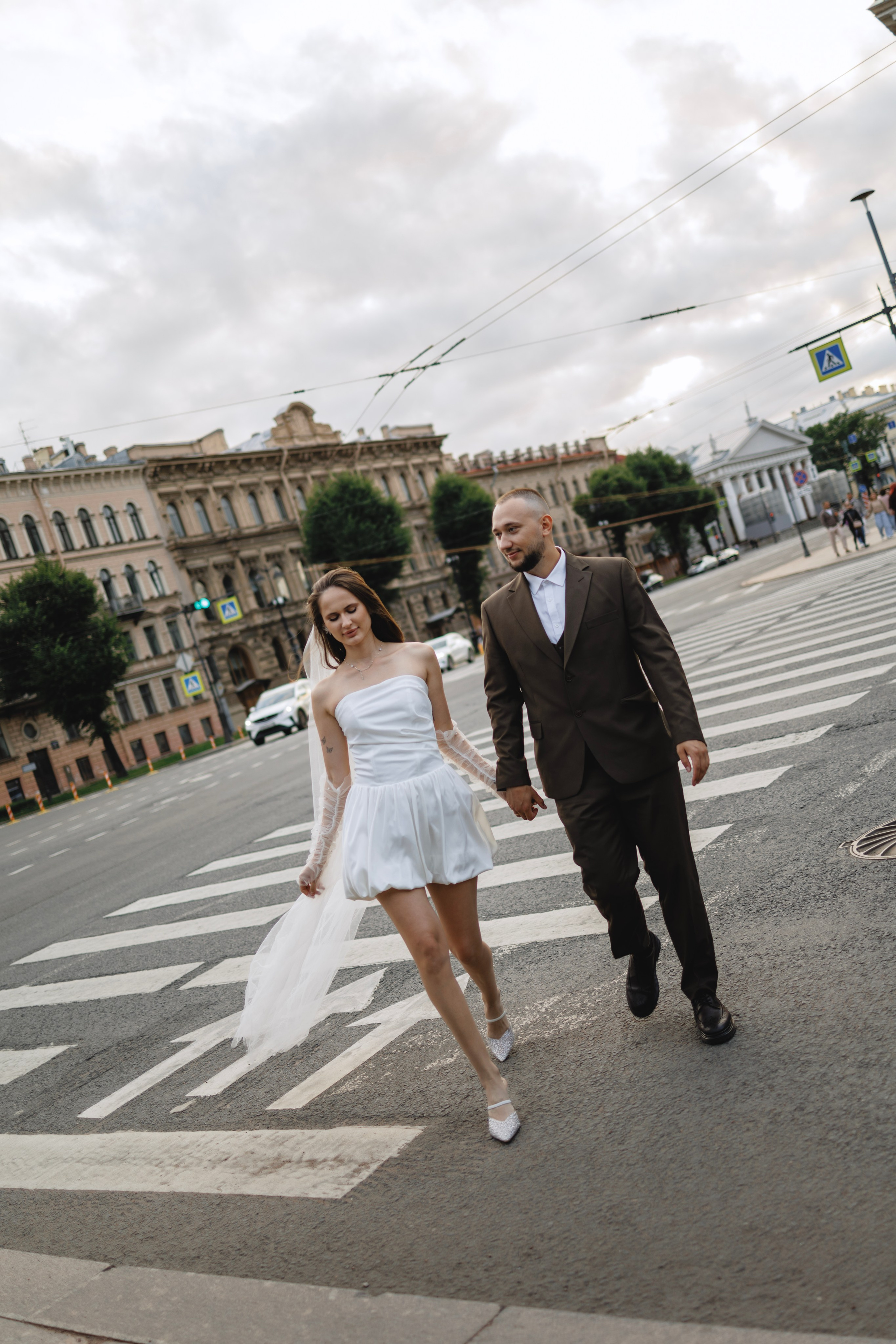 Руслан и Виолетта — Исаакий, Зимняя канавка. Боженова Елена фотограф Санкт-Петербург