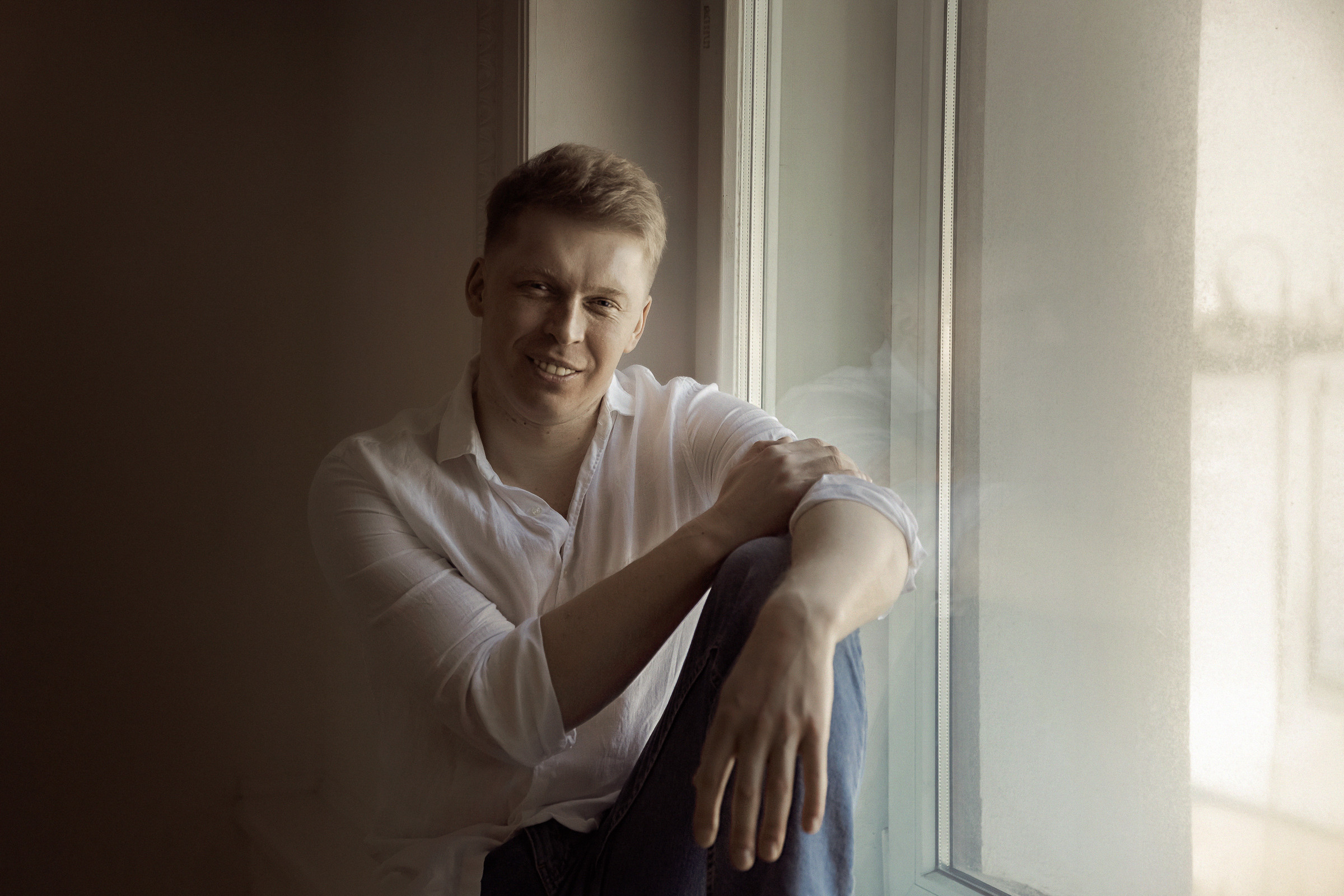 Первая съемка Сергея _ Часть 1. Фотограф женский и мужской портрет Санкт-Петербург