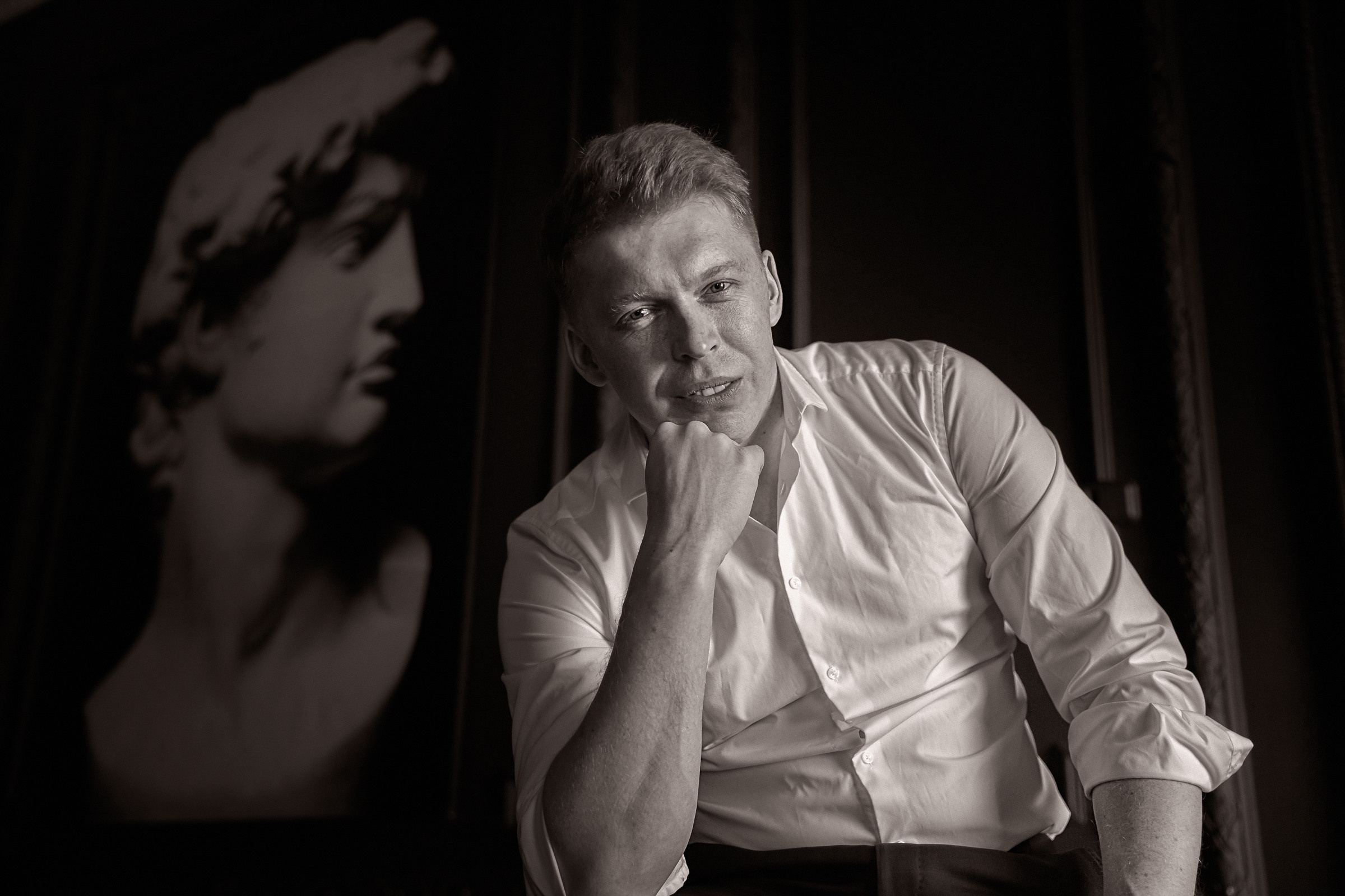 Первая съемка Сергея_2 часть. Фотограф женский и мужской портрет Санкт-Петербург