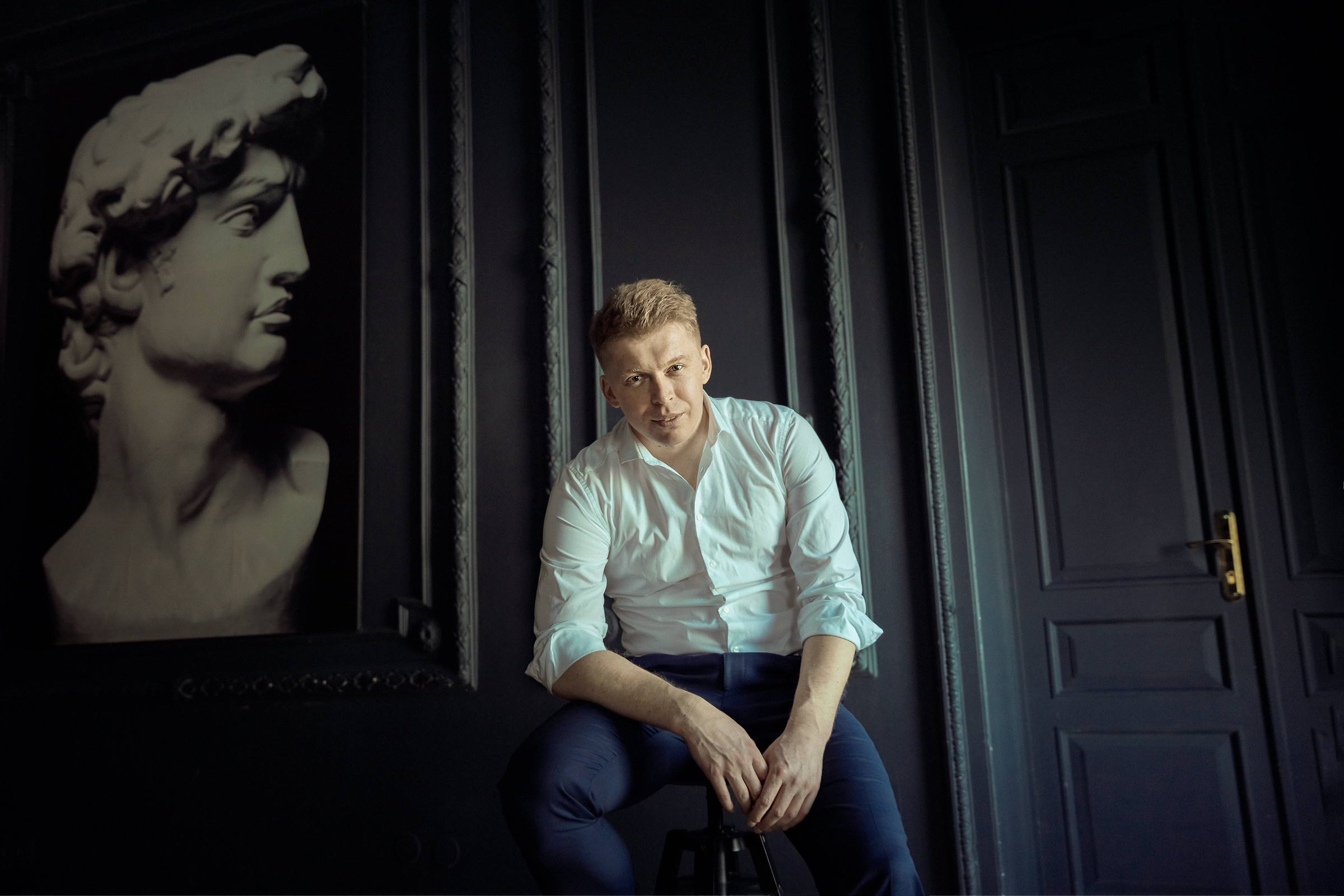 Первая съемка Сергея_2 часть. Фотограф женский и мужской портрет Санкт-Петербург